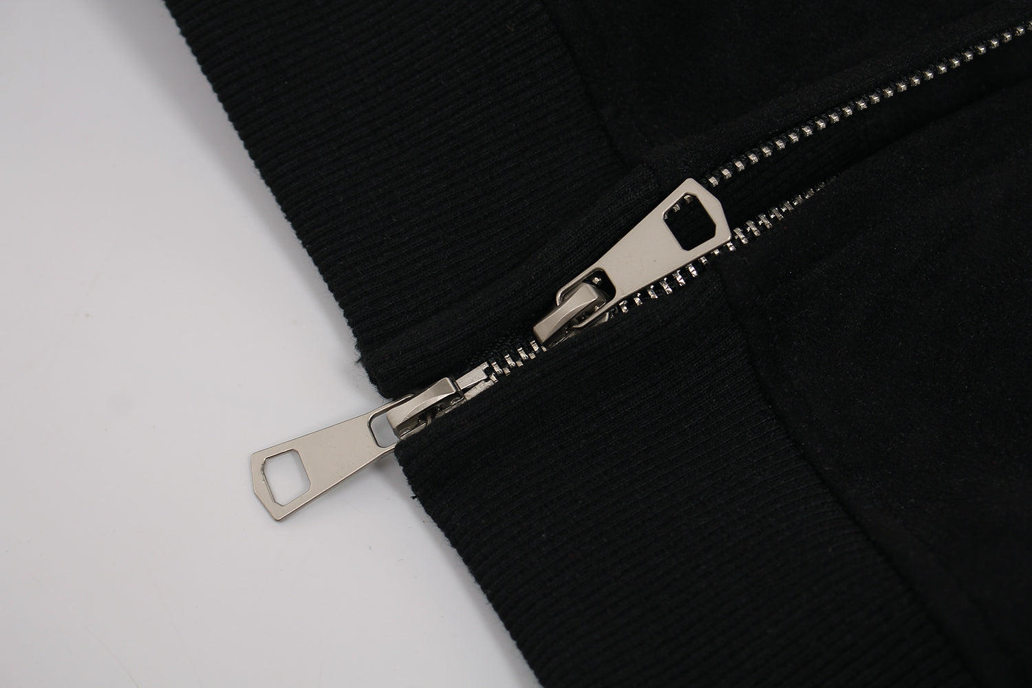 Omirad Suede-Finish Retro Zip Hoodie