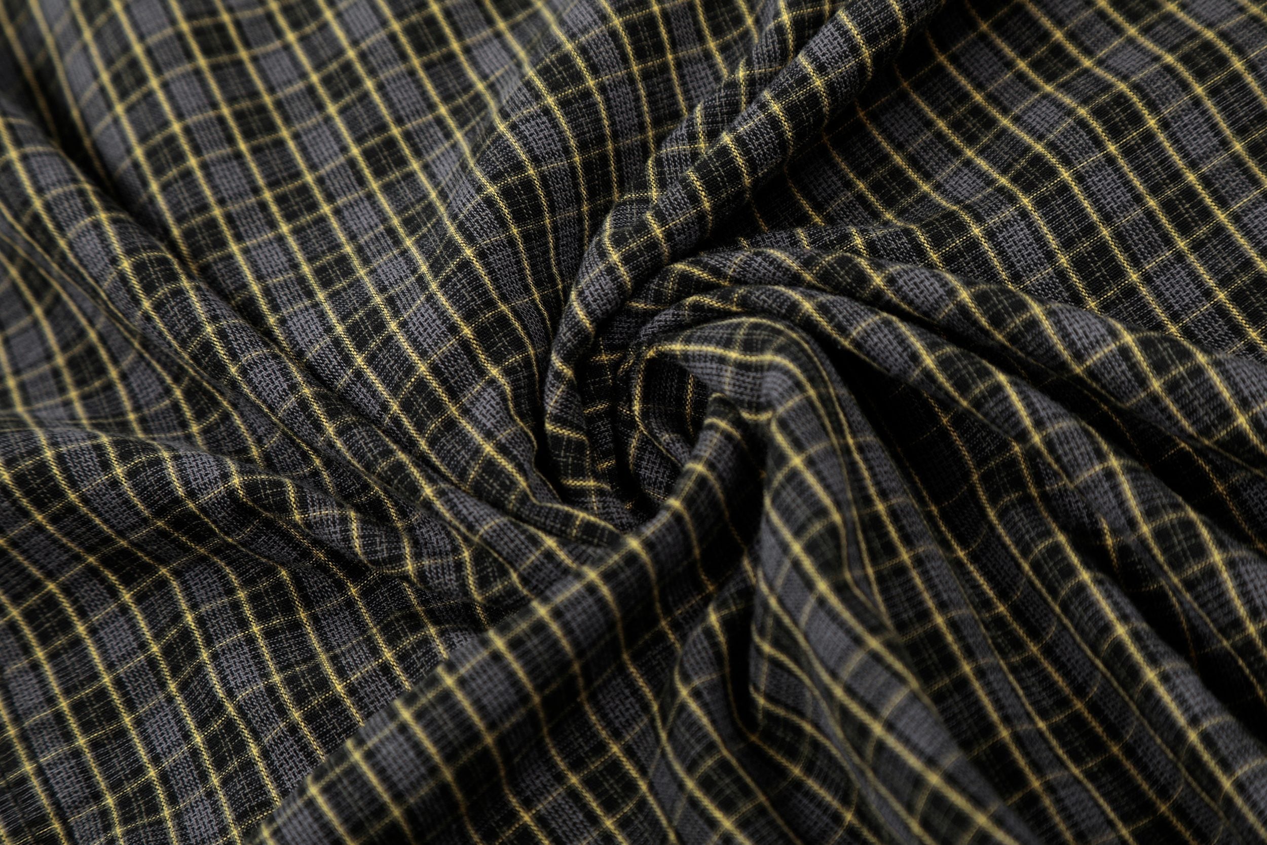 Omirad “Gradient Check Distressed Shirt”