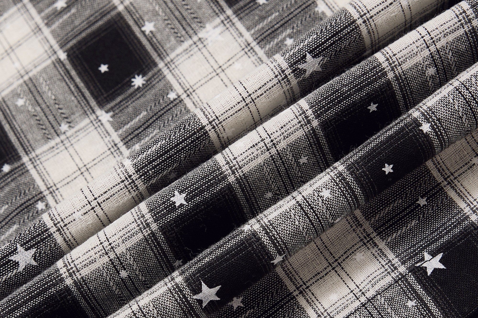 Omirad Plaid Star Cargo Shorts