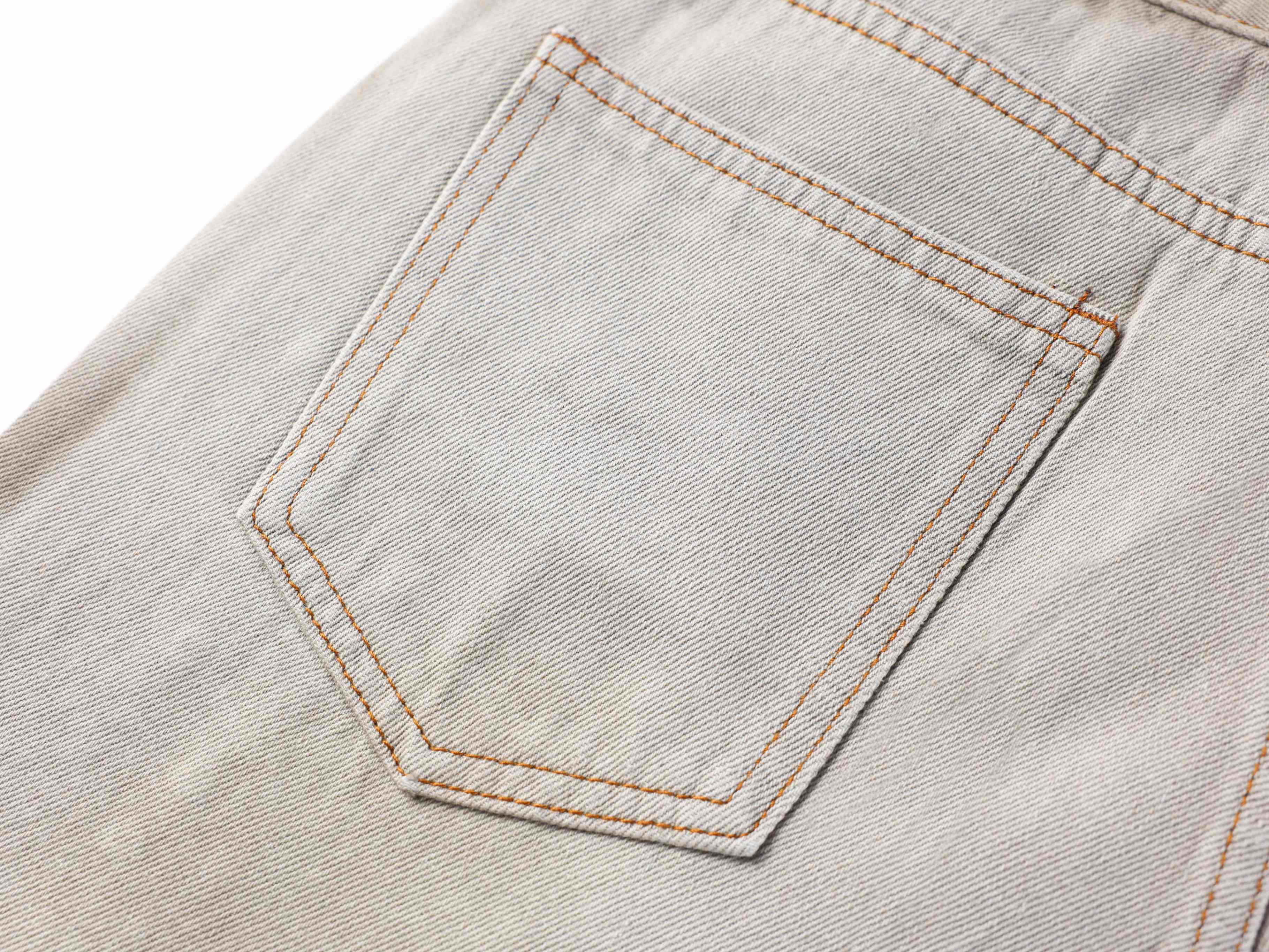 Omirad Washed Balloon Fit Denim Pants