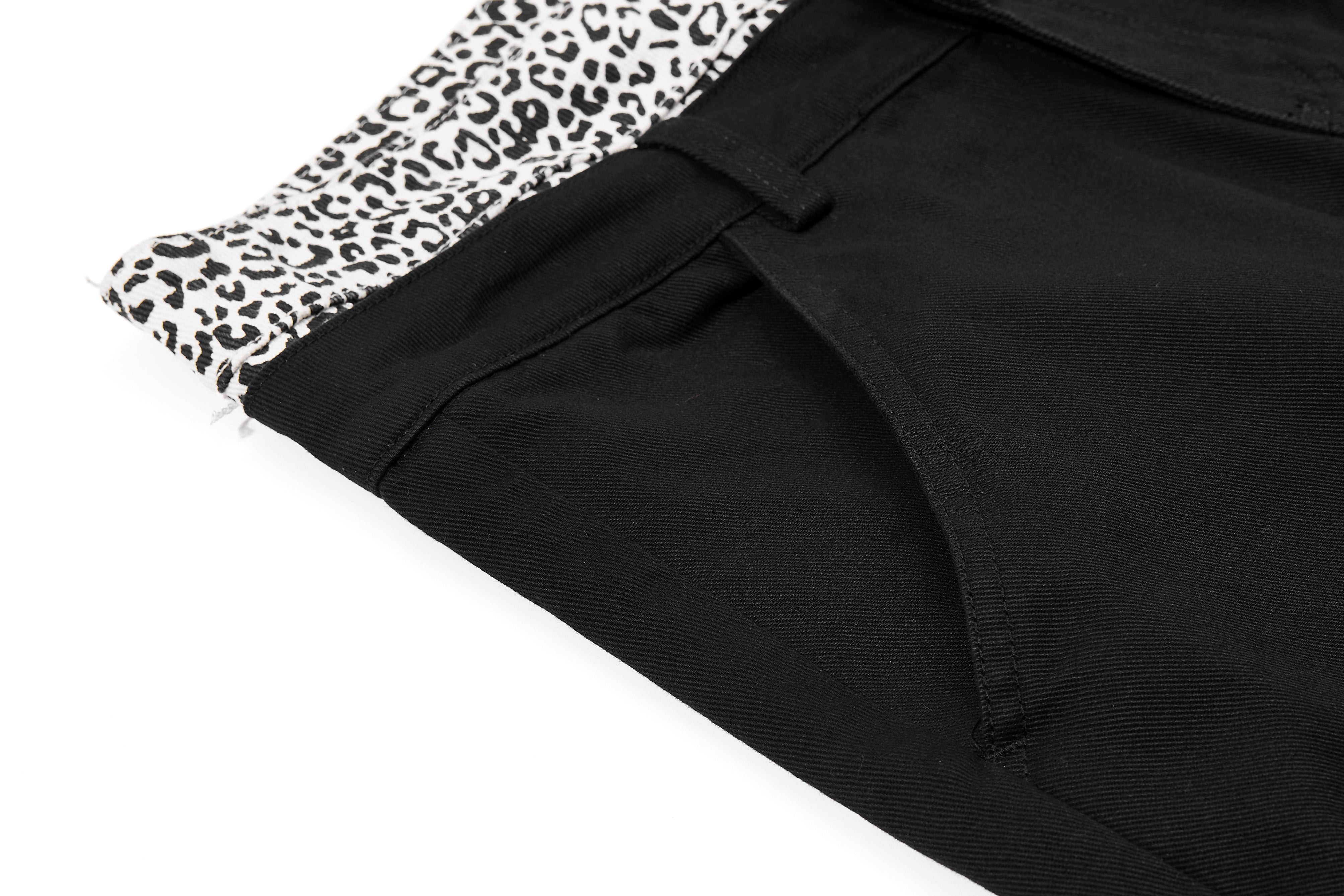 Omirad Leopard Cross Utility Pants