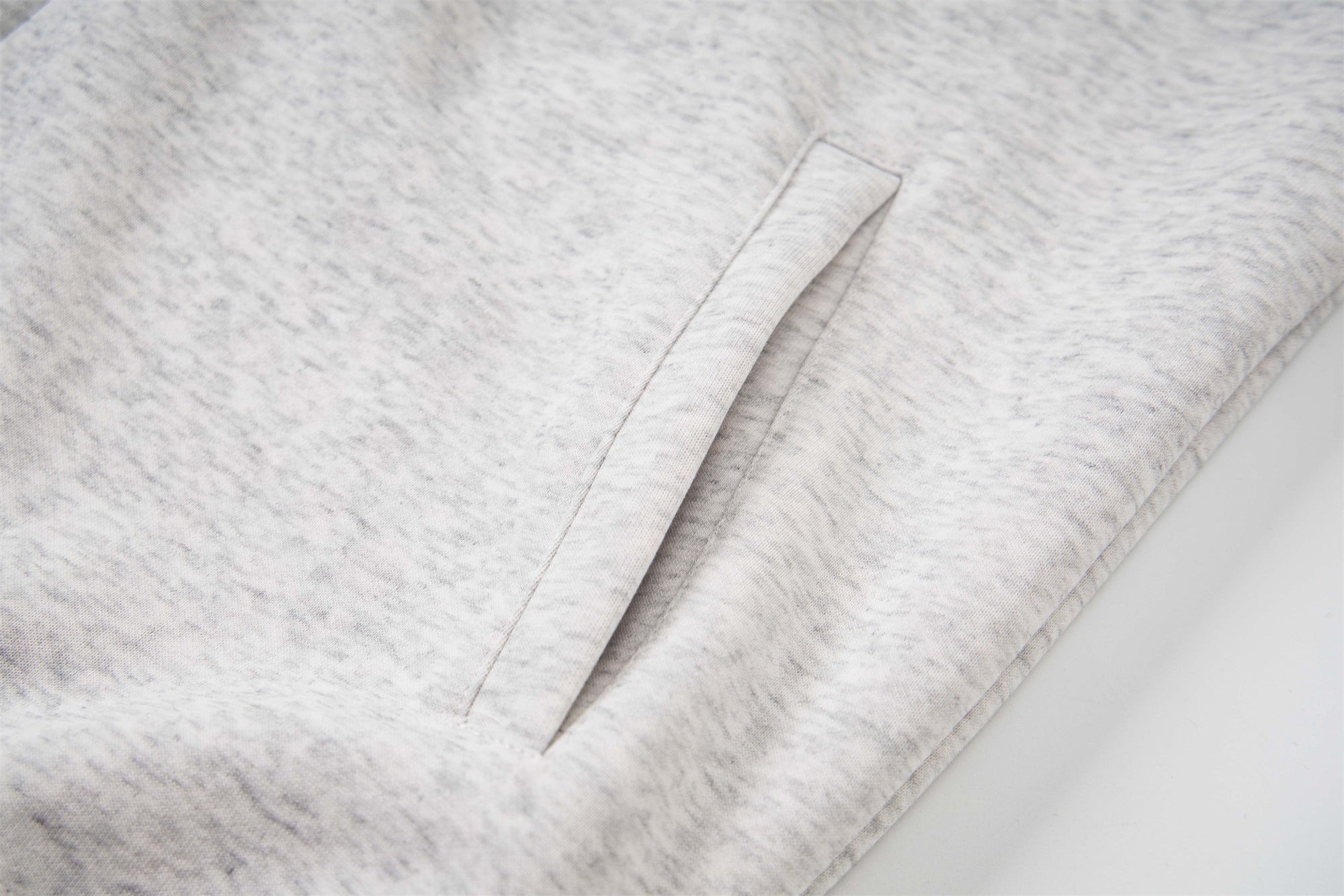 Omirad Plaid-Lined Minimal Zip Hoodie