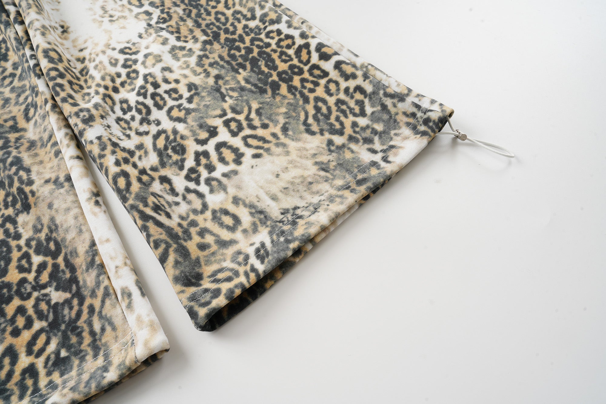 Omirad Leopard Print Wide-Leg Pants