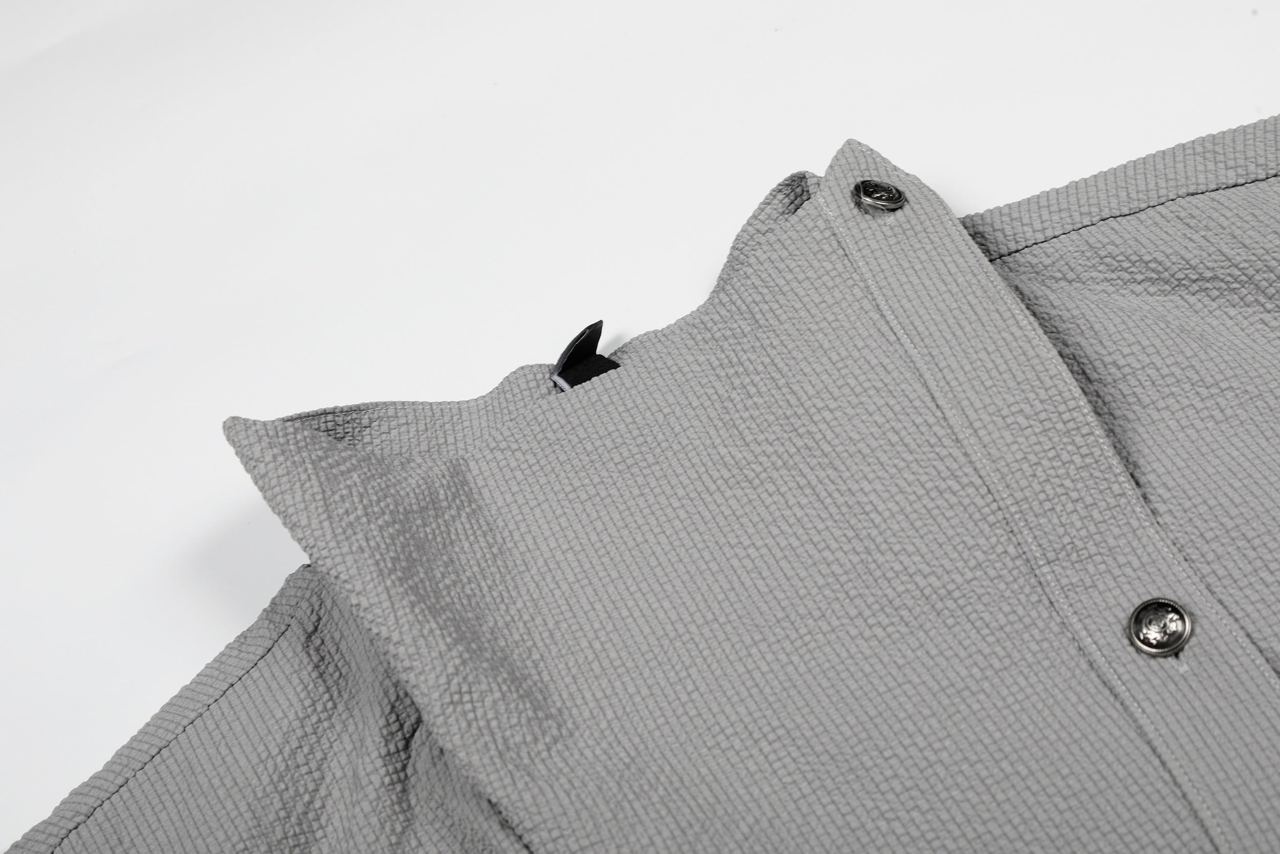 Omirad “Asymmetrical Stand-Collar Shirt”
