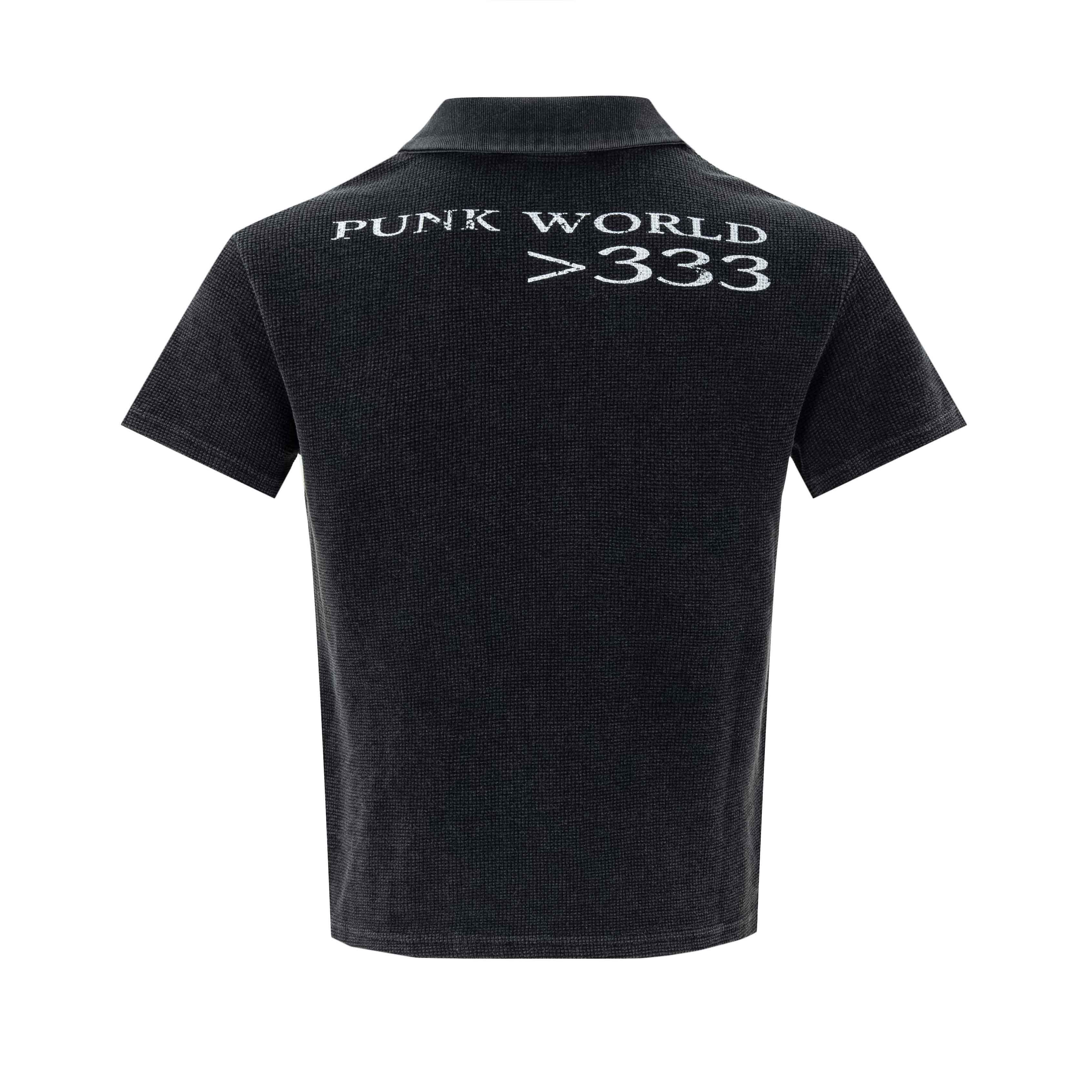 Omirad Vintage Washed Polo Tee