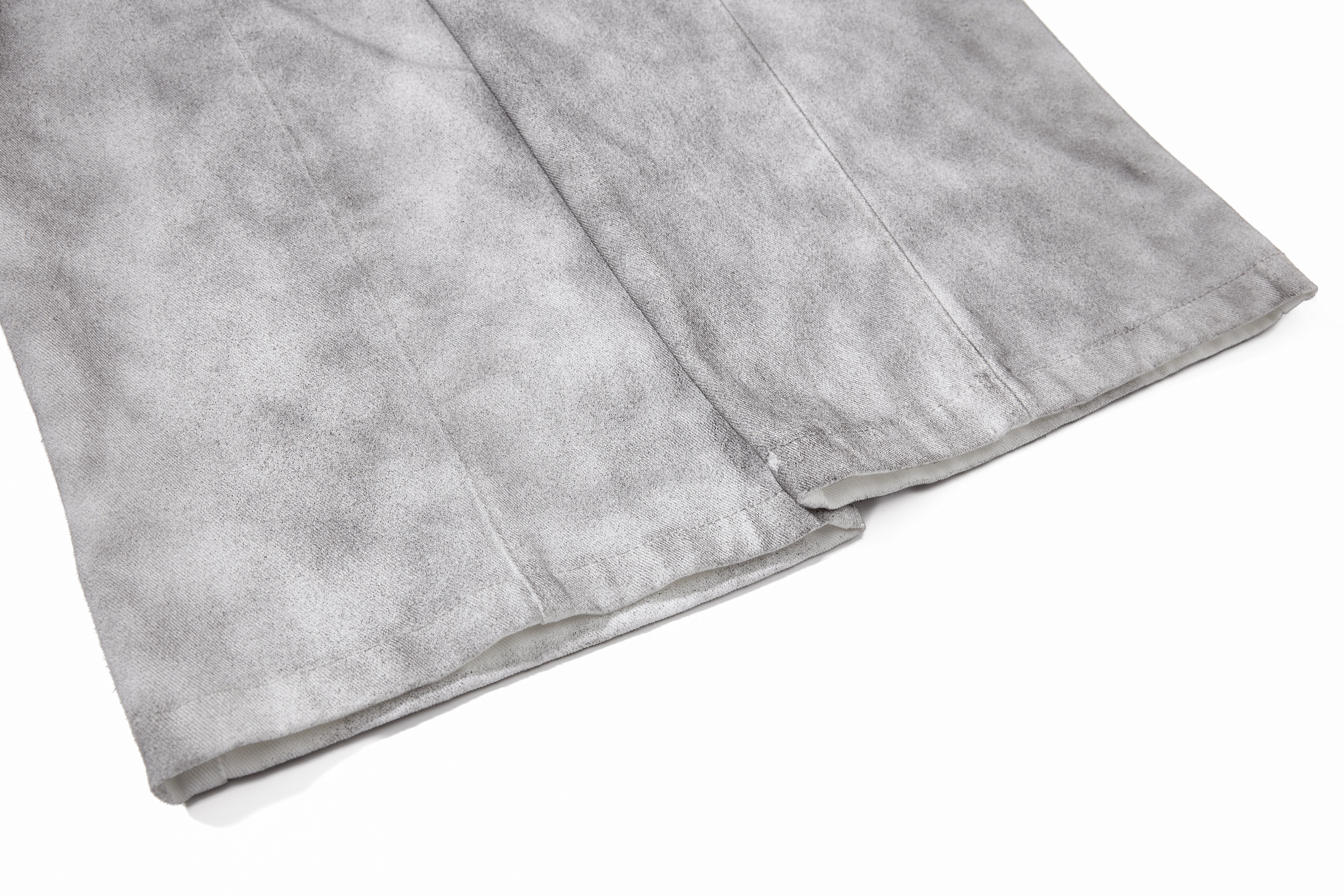 Omirad Graphic Washed Wide-Leg Pants