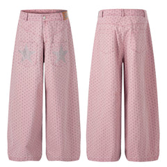 Omirad “Polka Star Wide-Leg Pants”