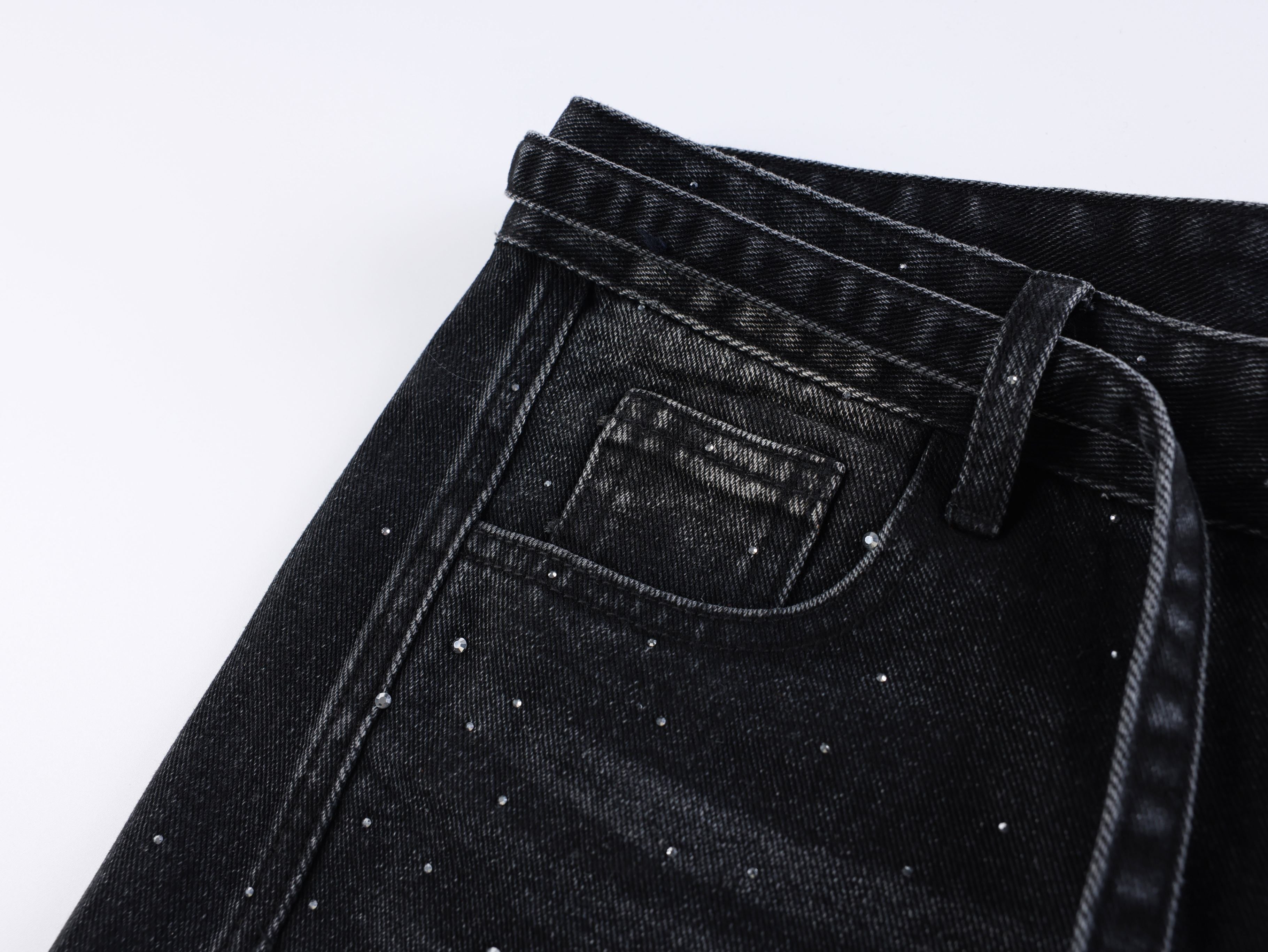 Omirad “Starlight Dust Denim Pants”