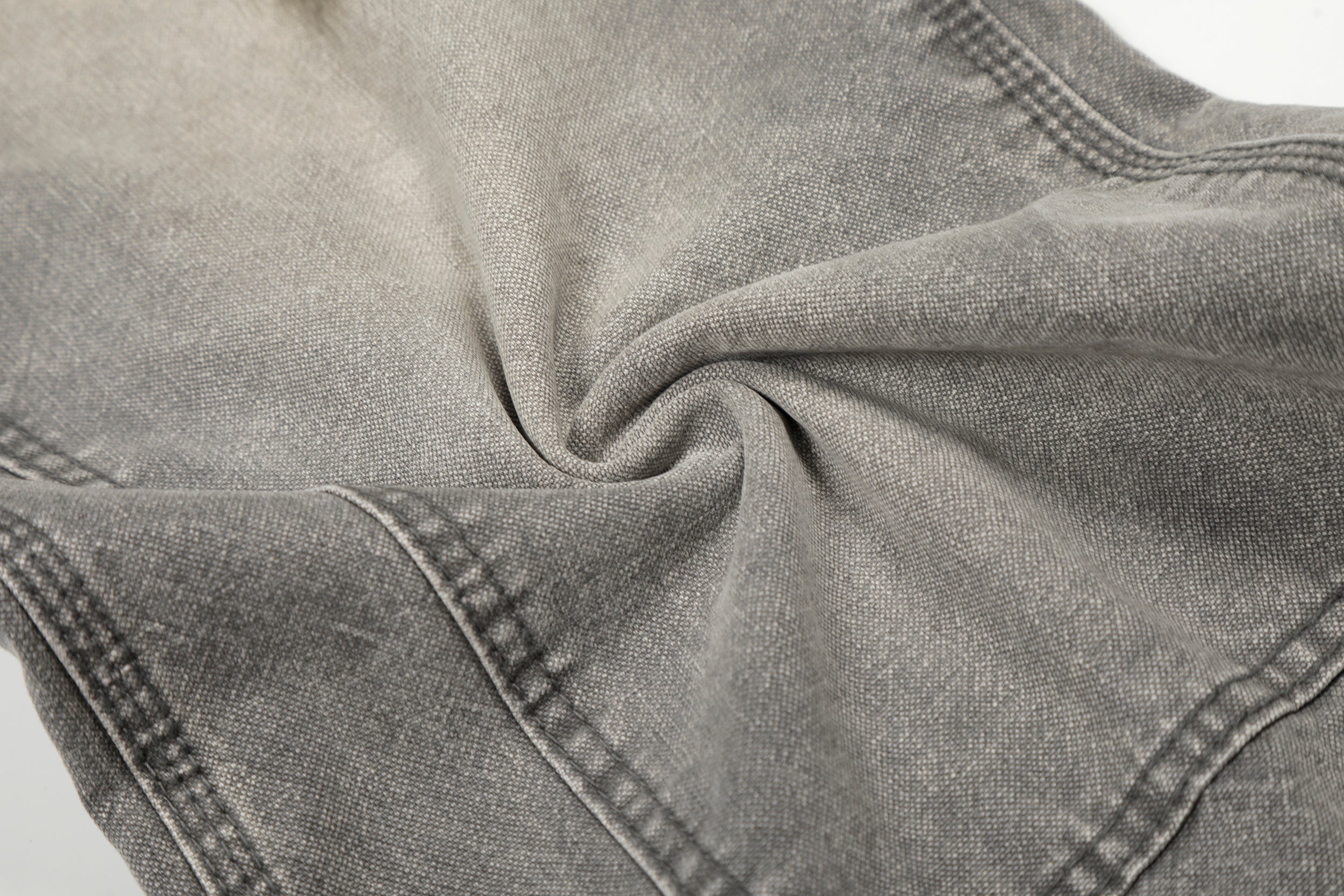 Omirad Washed Utility Distressed Denim Jeans