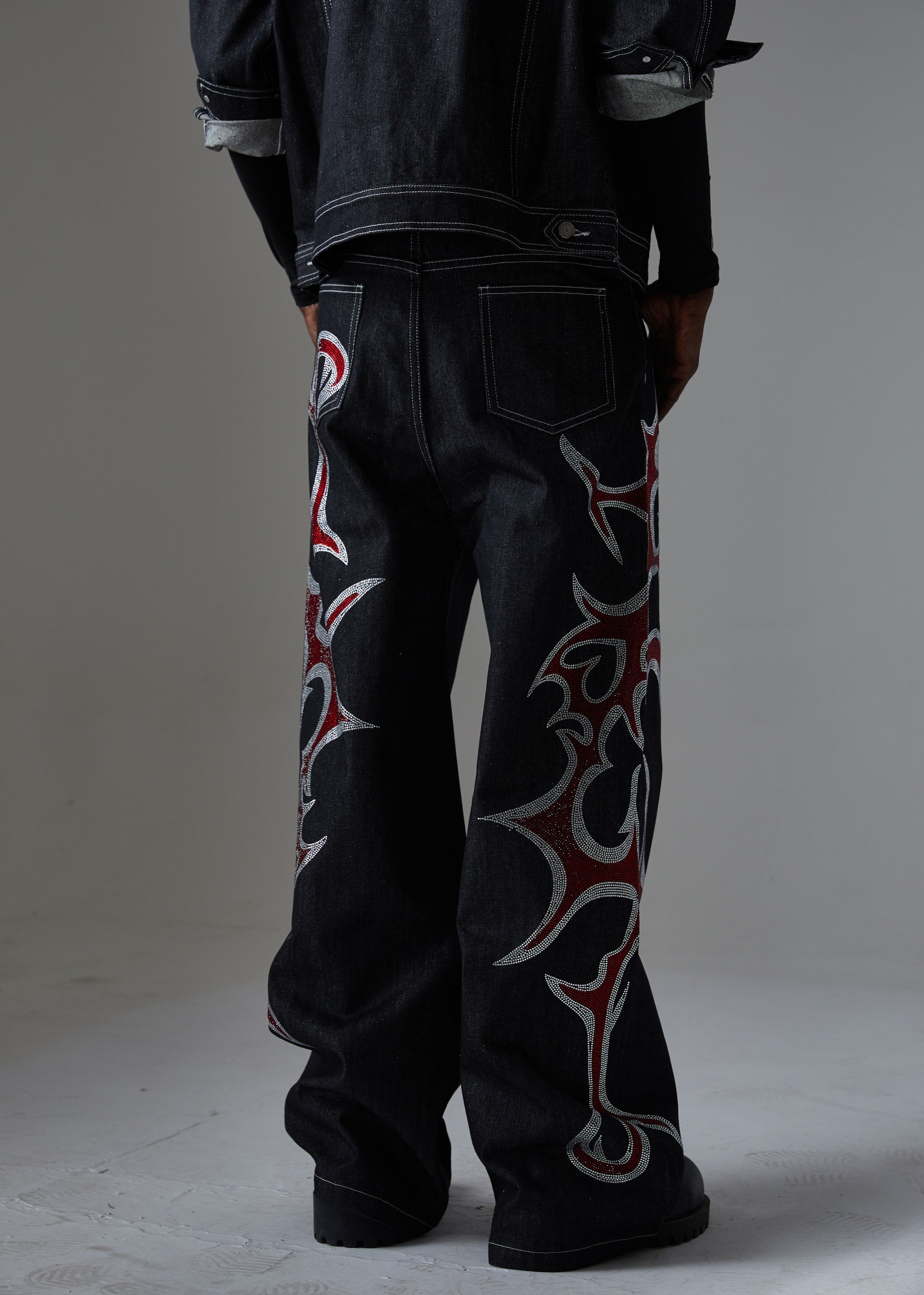 Omirad Graphic Denim Pants