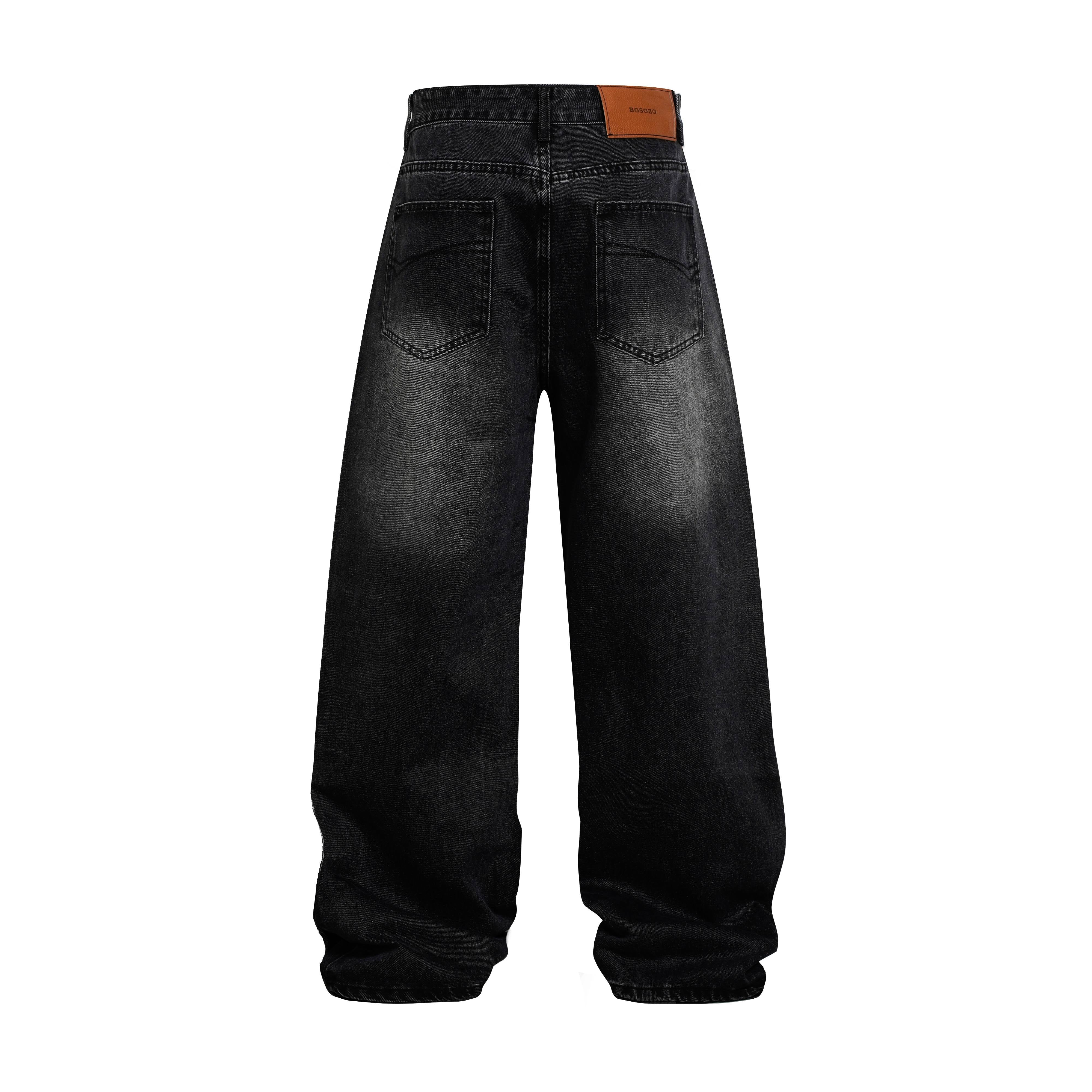Omirad “Stardust Washed Wide-Leg Jeans”