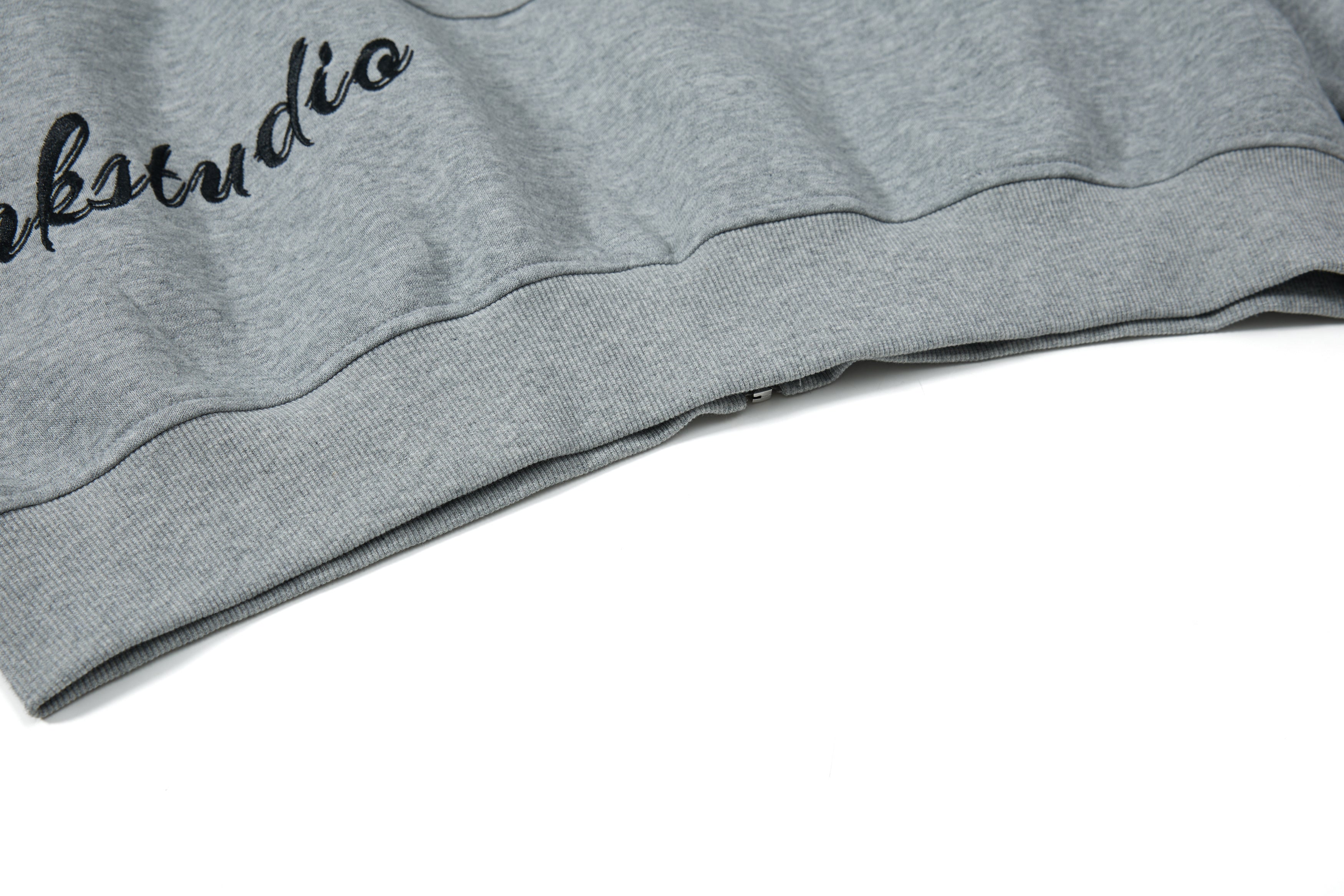 Omirad Curved Panel Full-Zip Hoodie