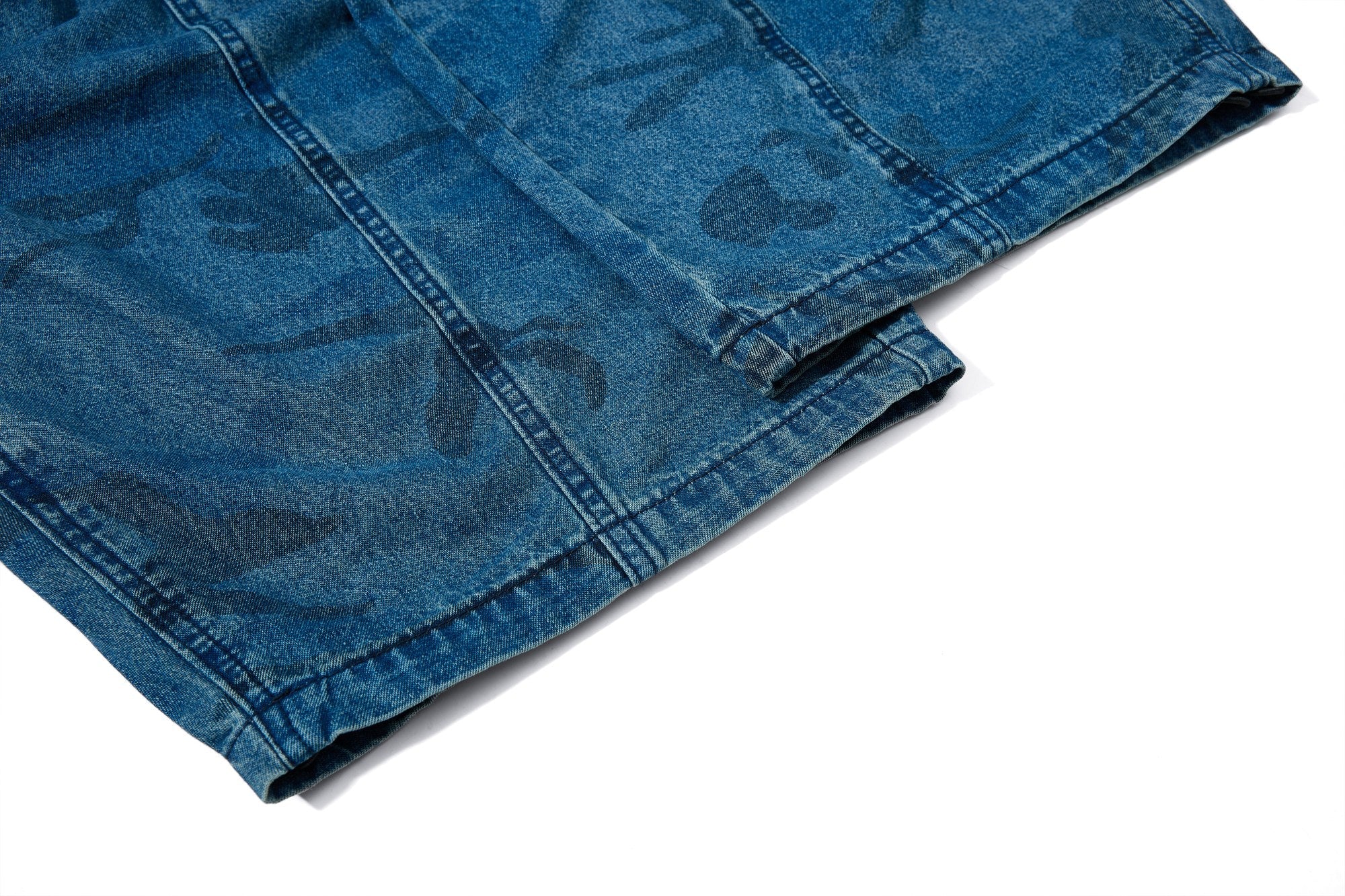 Omirad Washed Camo Baggy Jeans