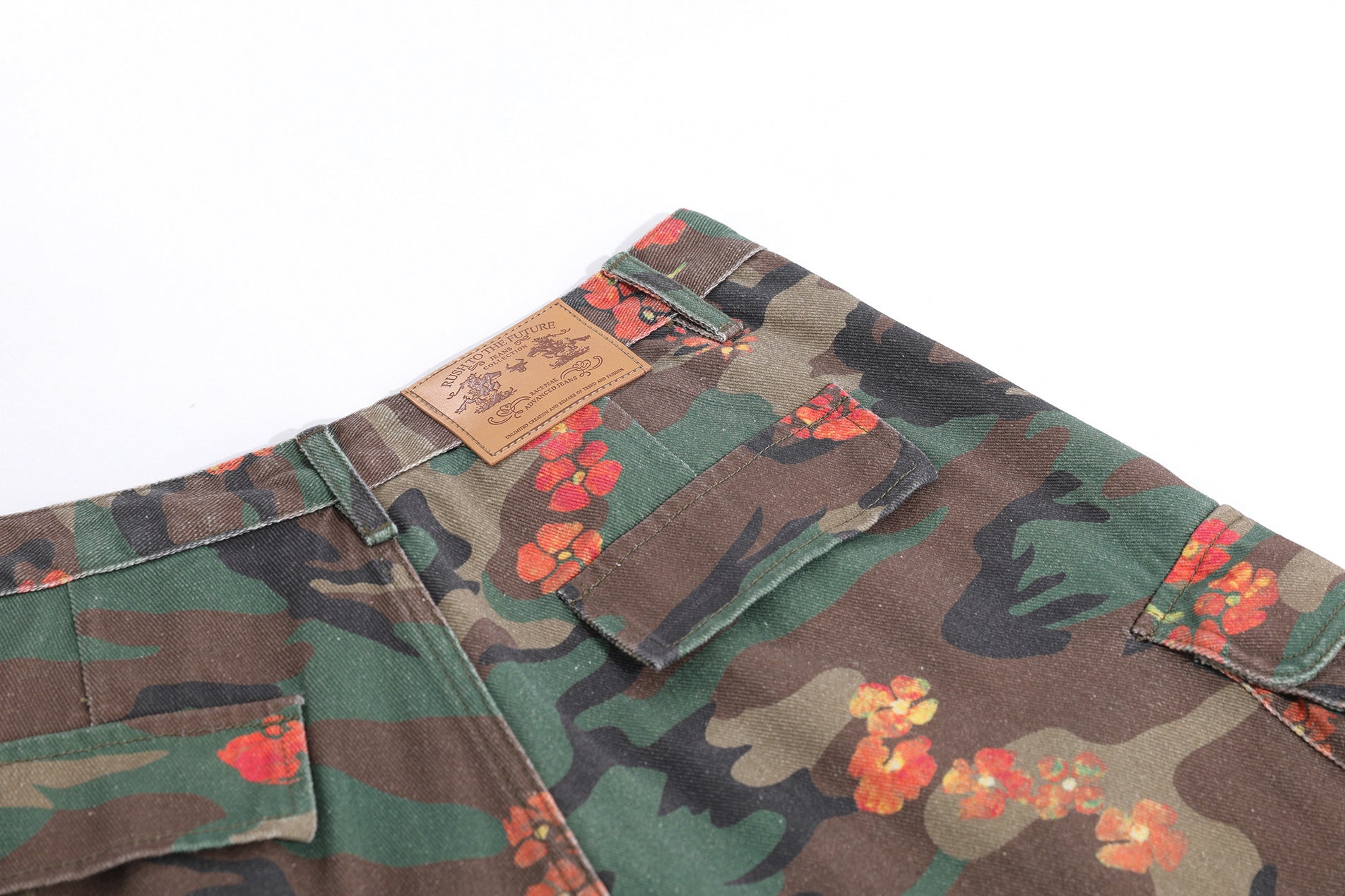 Omirad “Floral Camo Cargo Shorts”