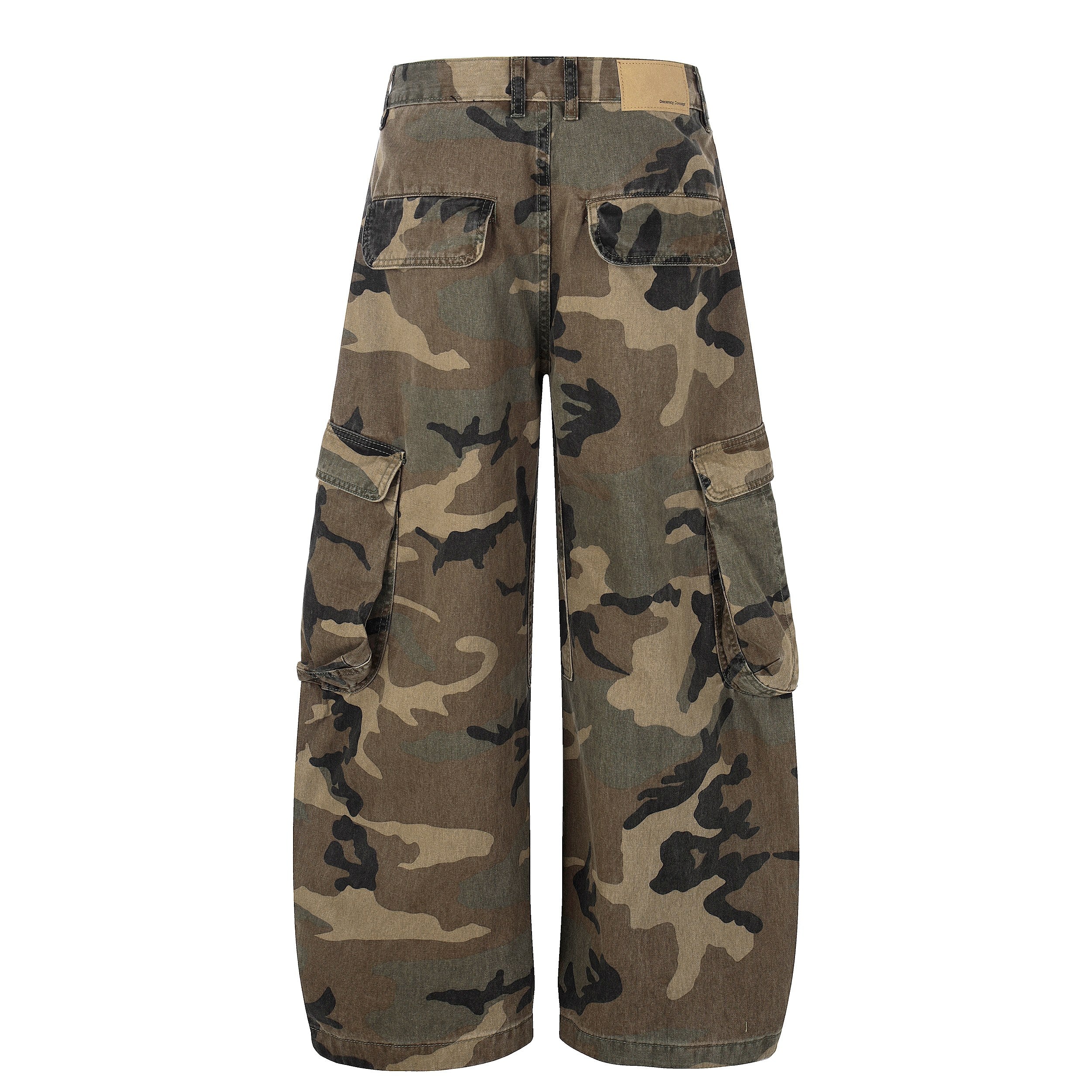 Omirad Oversized Camo Cargo Jeans