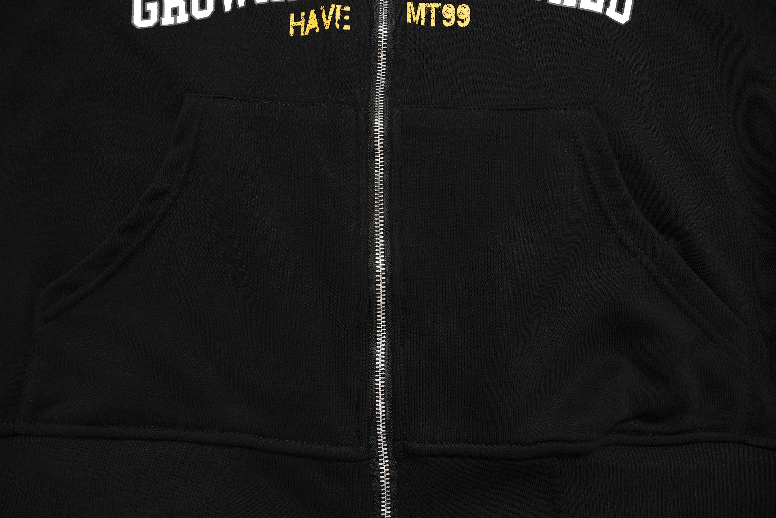 Omirad Split Camouflage Zip-Up Hoodie