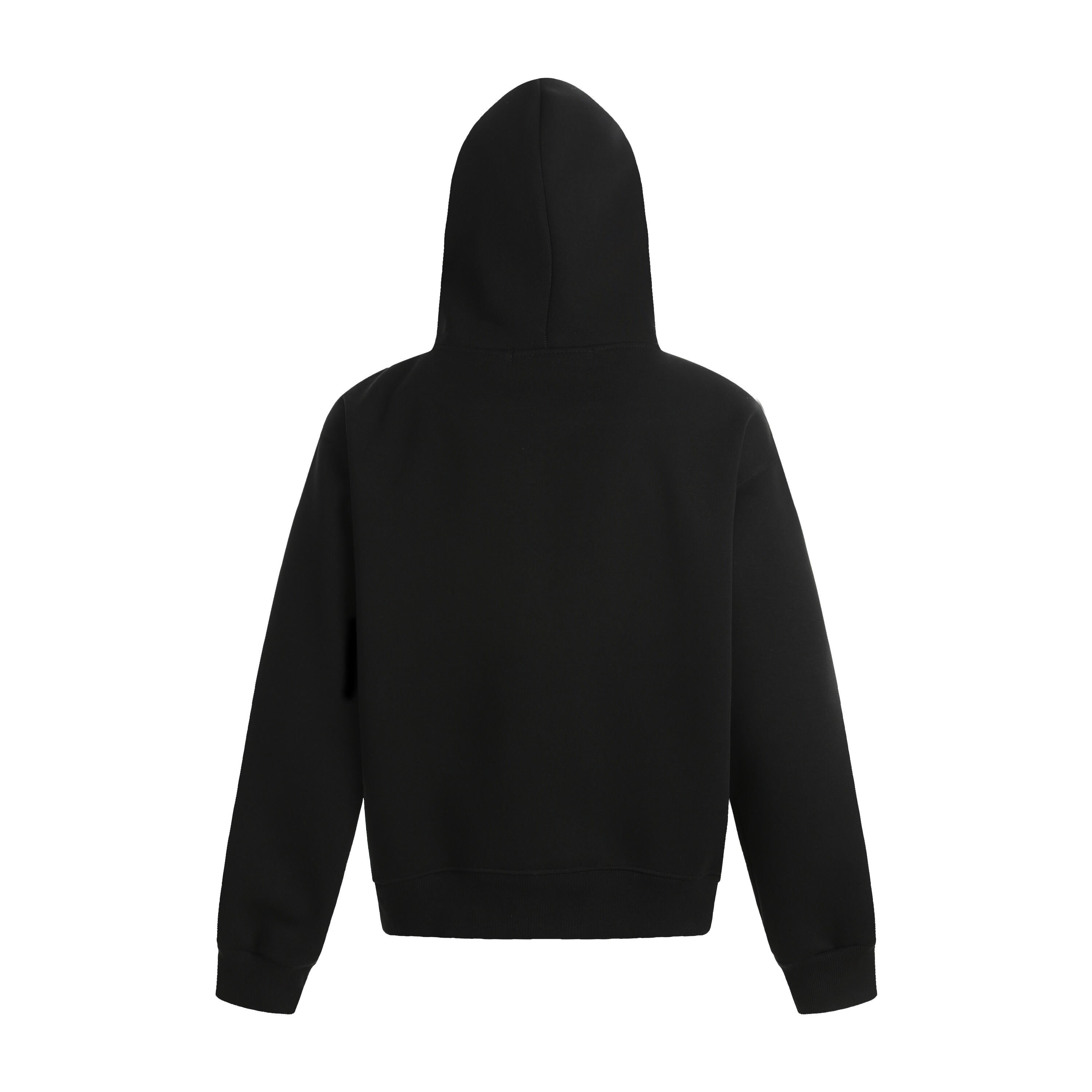 Omirad Embroidered Script Fleece Hoodie