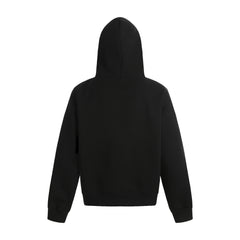 Omirad Embroidered Script Fleece Hoodie