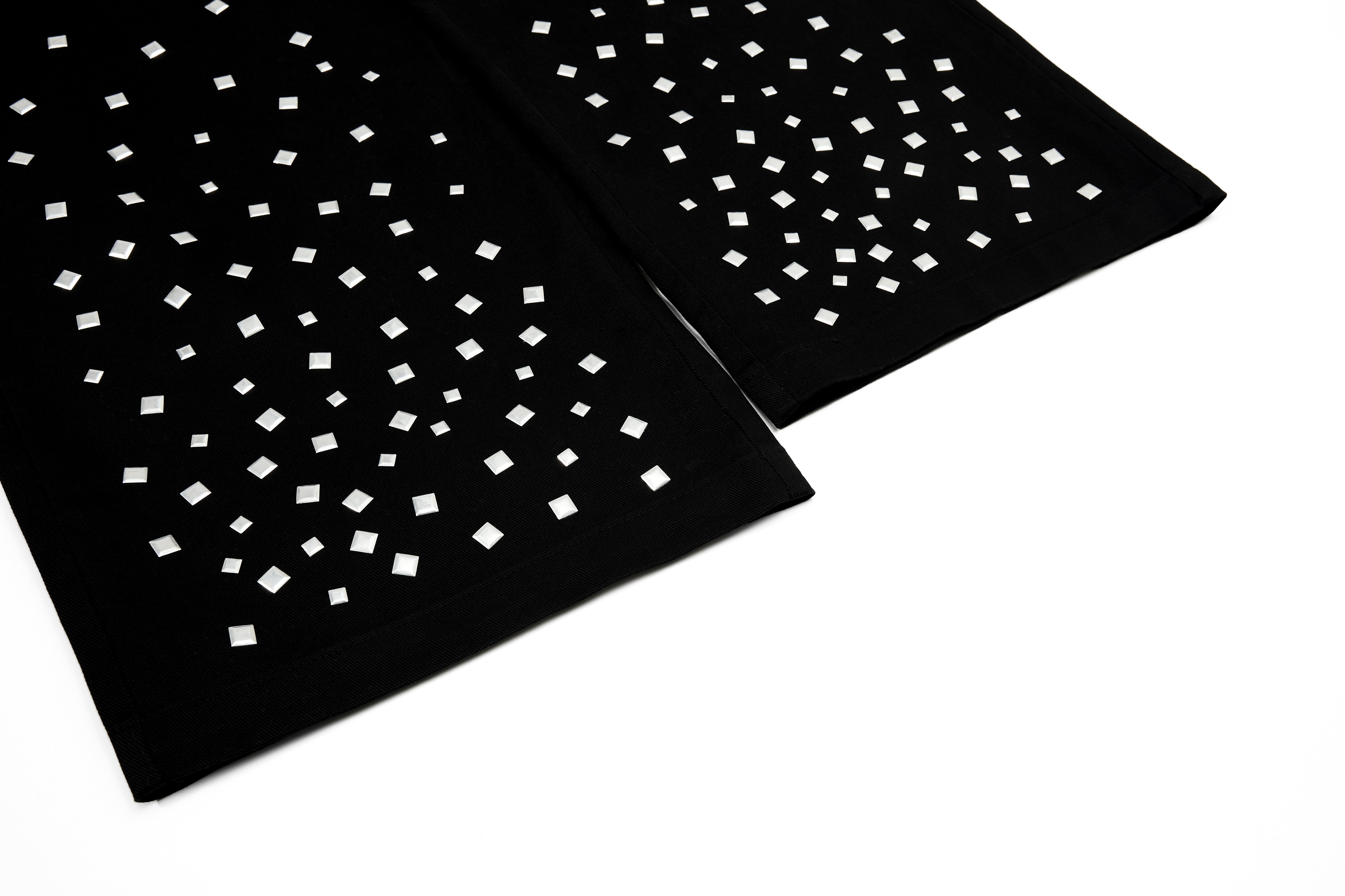 Omirad Stud Detail Wide-Leg Pants
