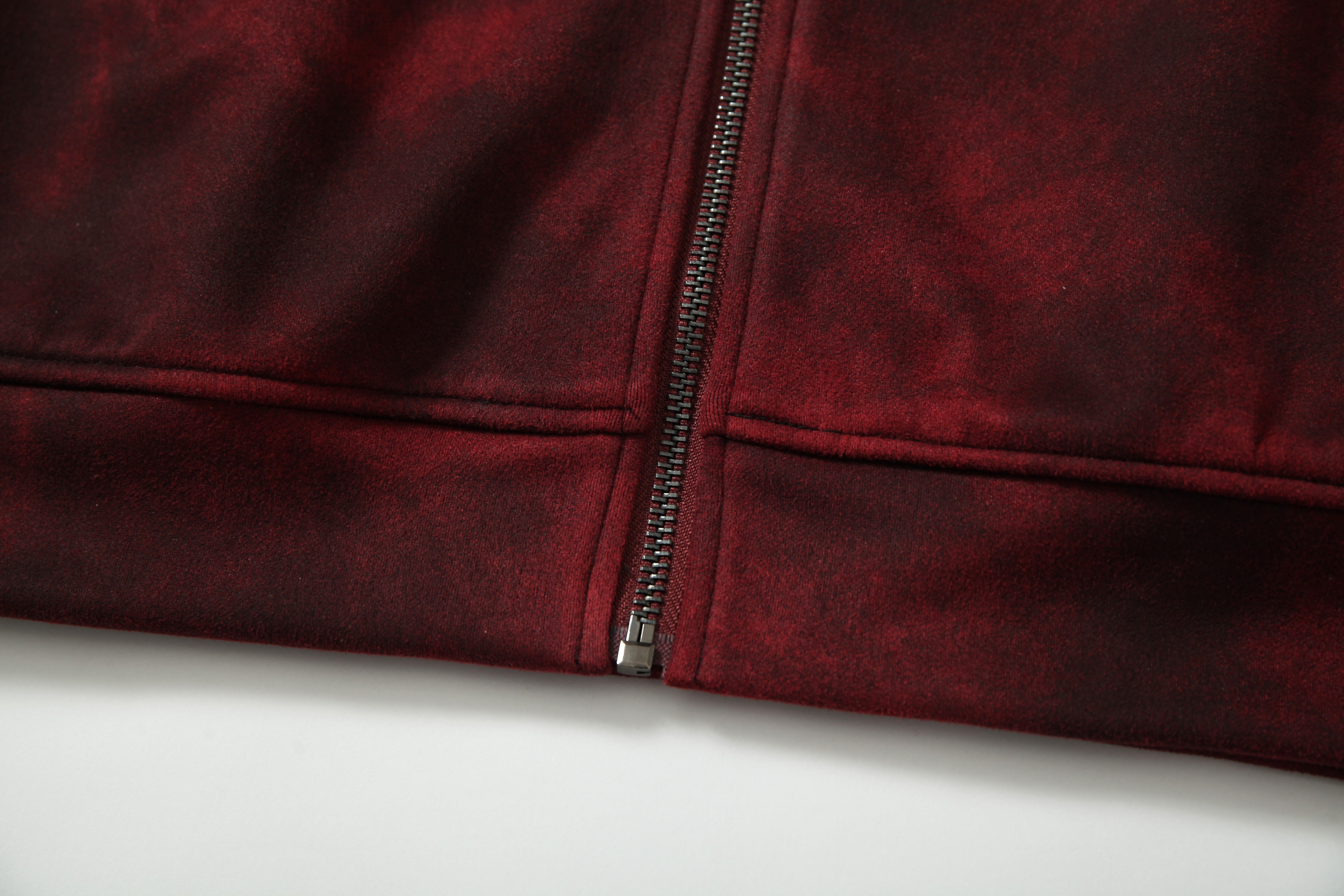 Omirad Burnout Effect Zip Hoodie