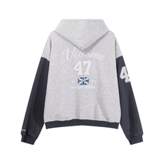 Omirad Unicorn Varsity Zip Hoodie
