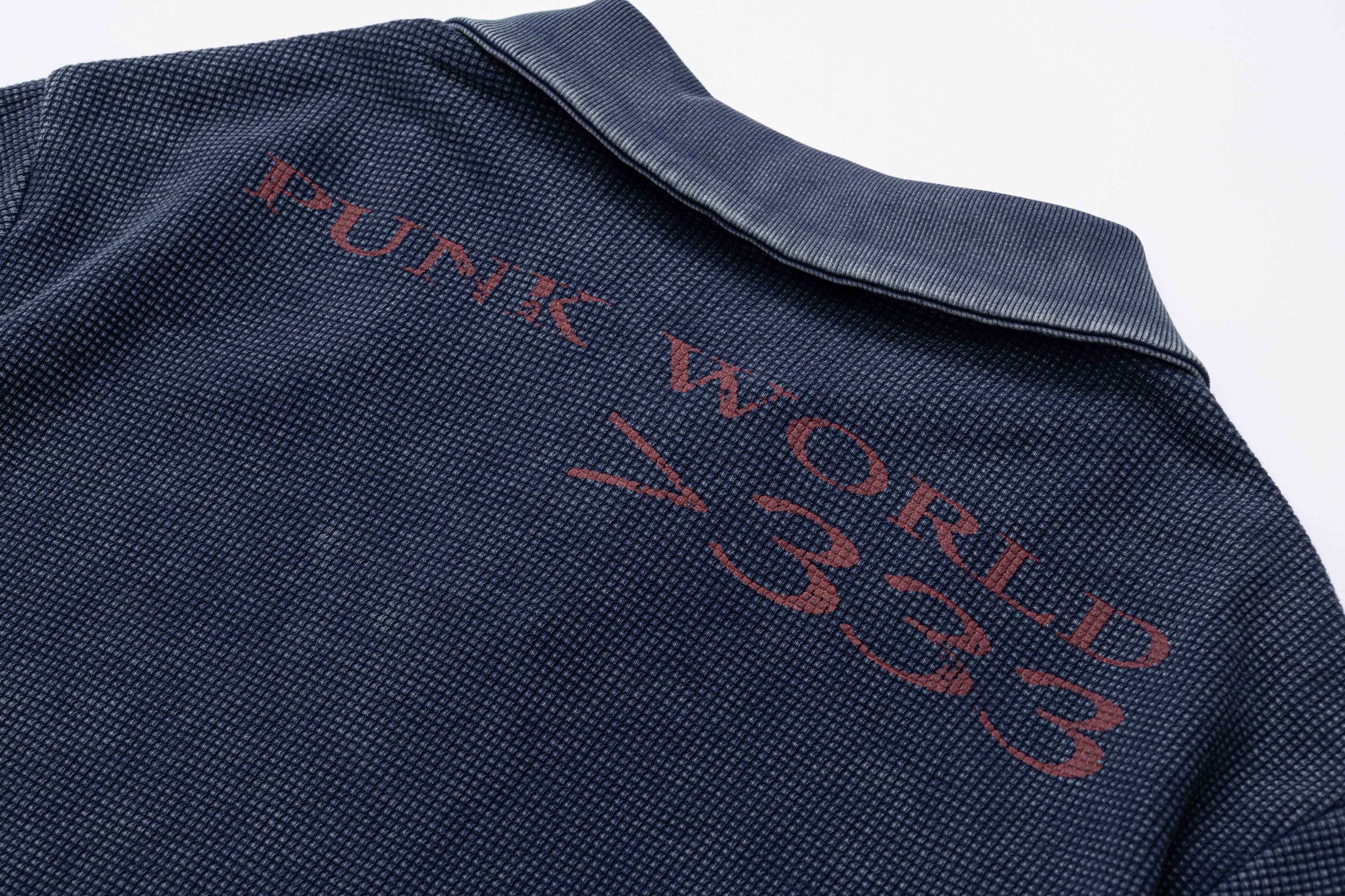Omirad Vintage Washed Polo Tee