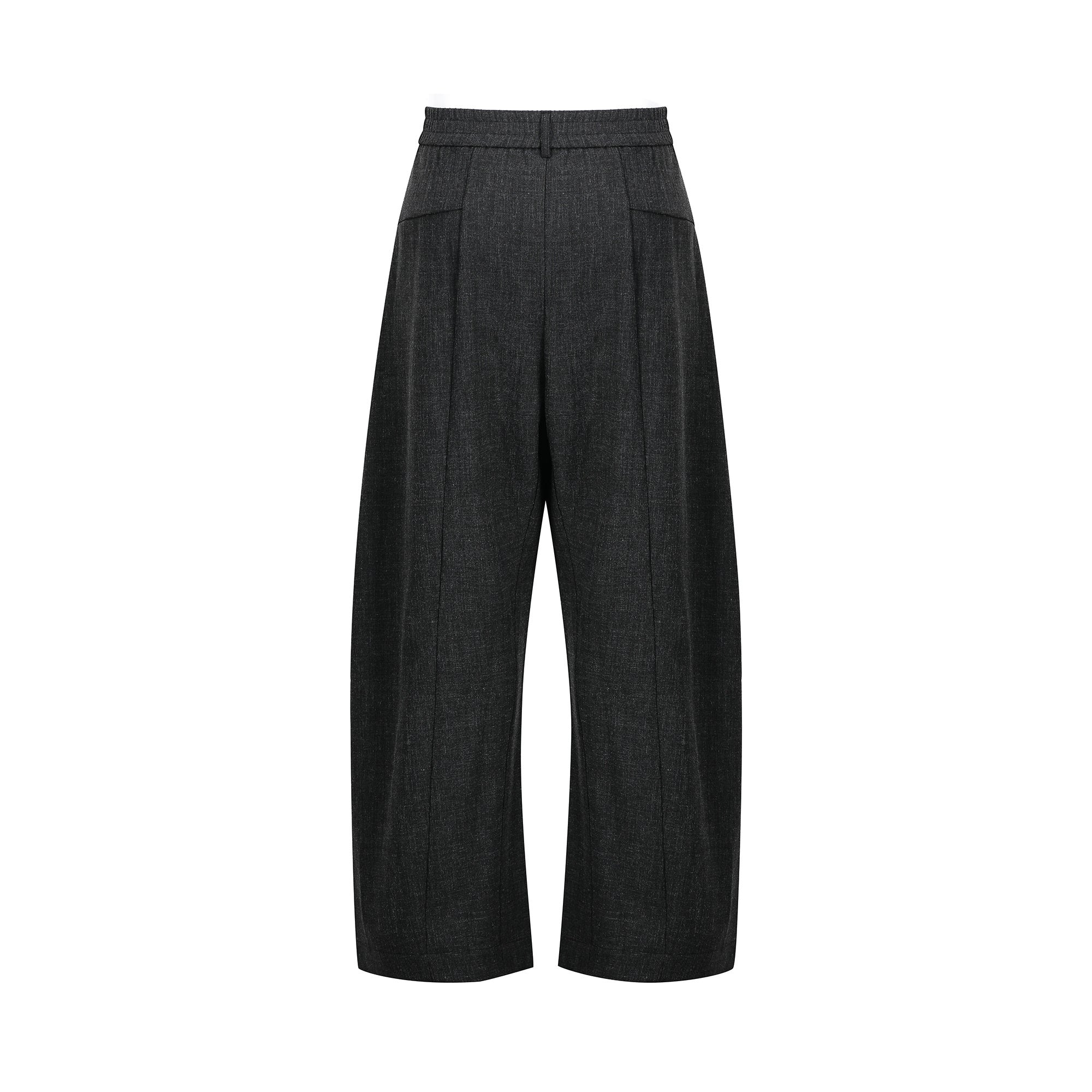 Omirad “Minimal Pleated Wide-Leg Pants”