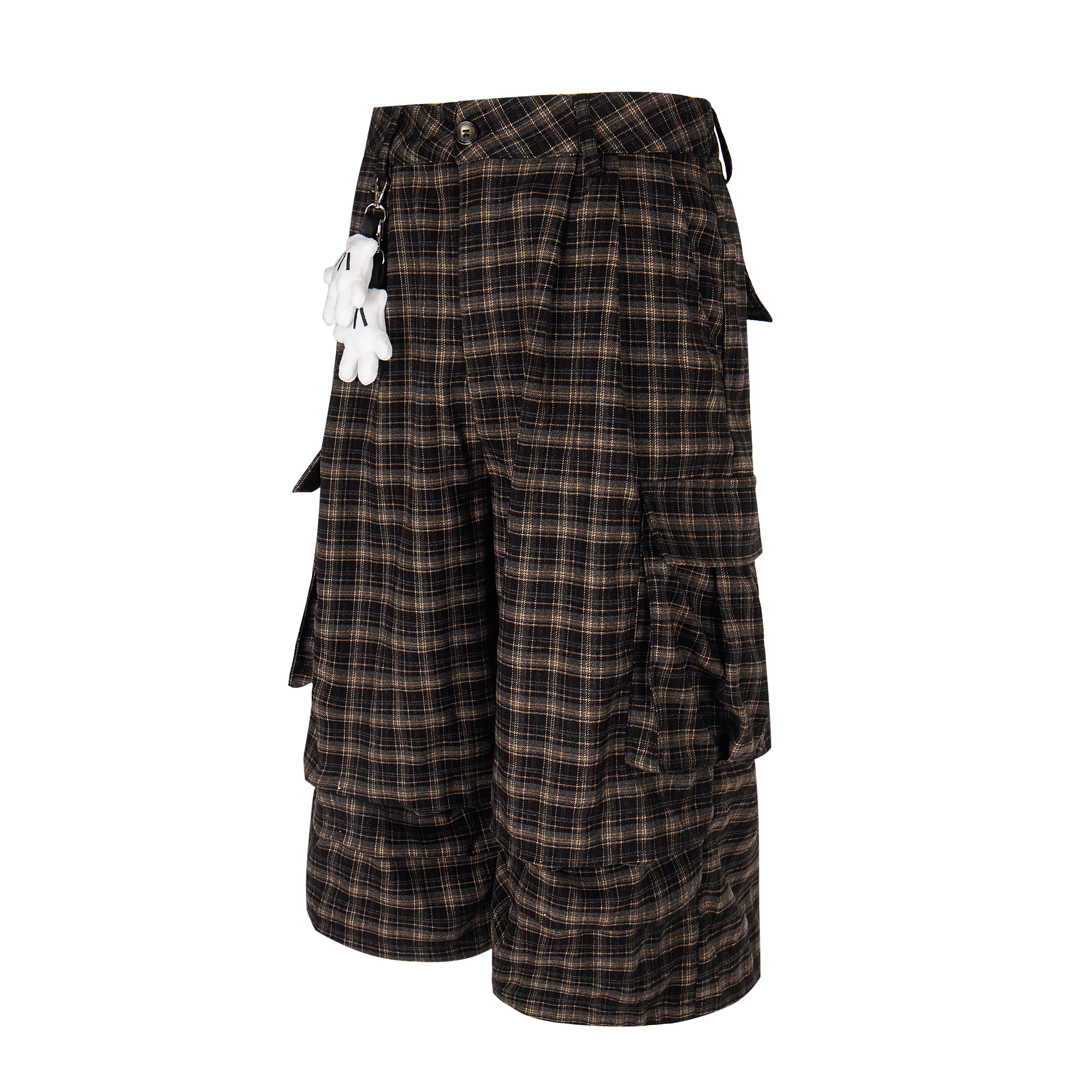 Omirad Plaid Cargo Shorts