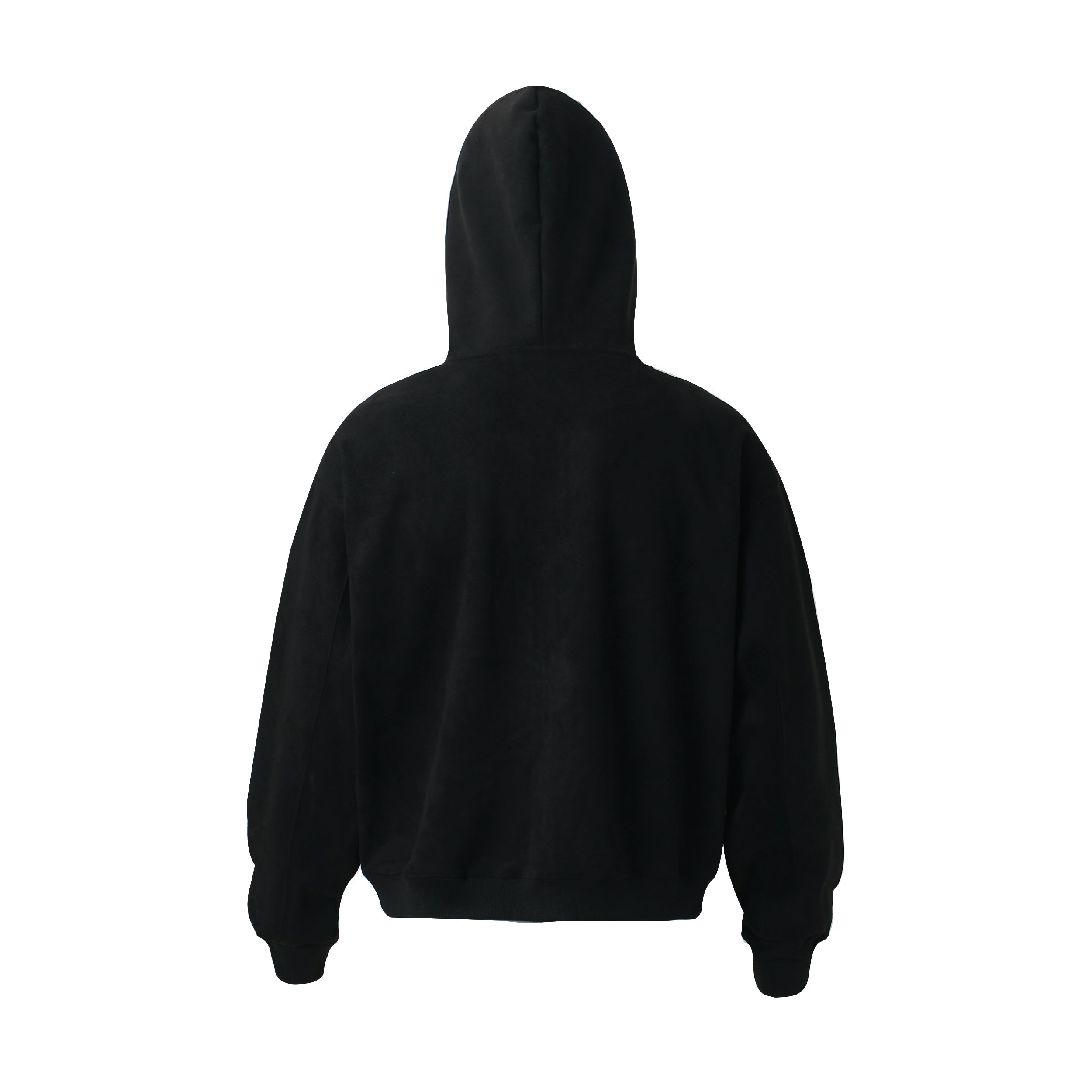 Omirad Suede Varsity Zip Hoodie