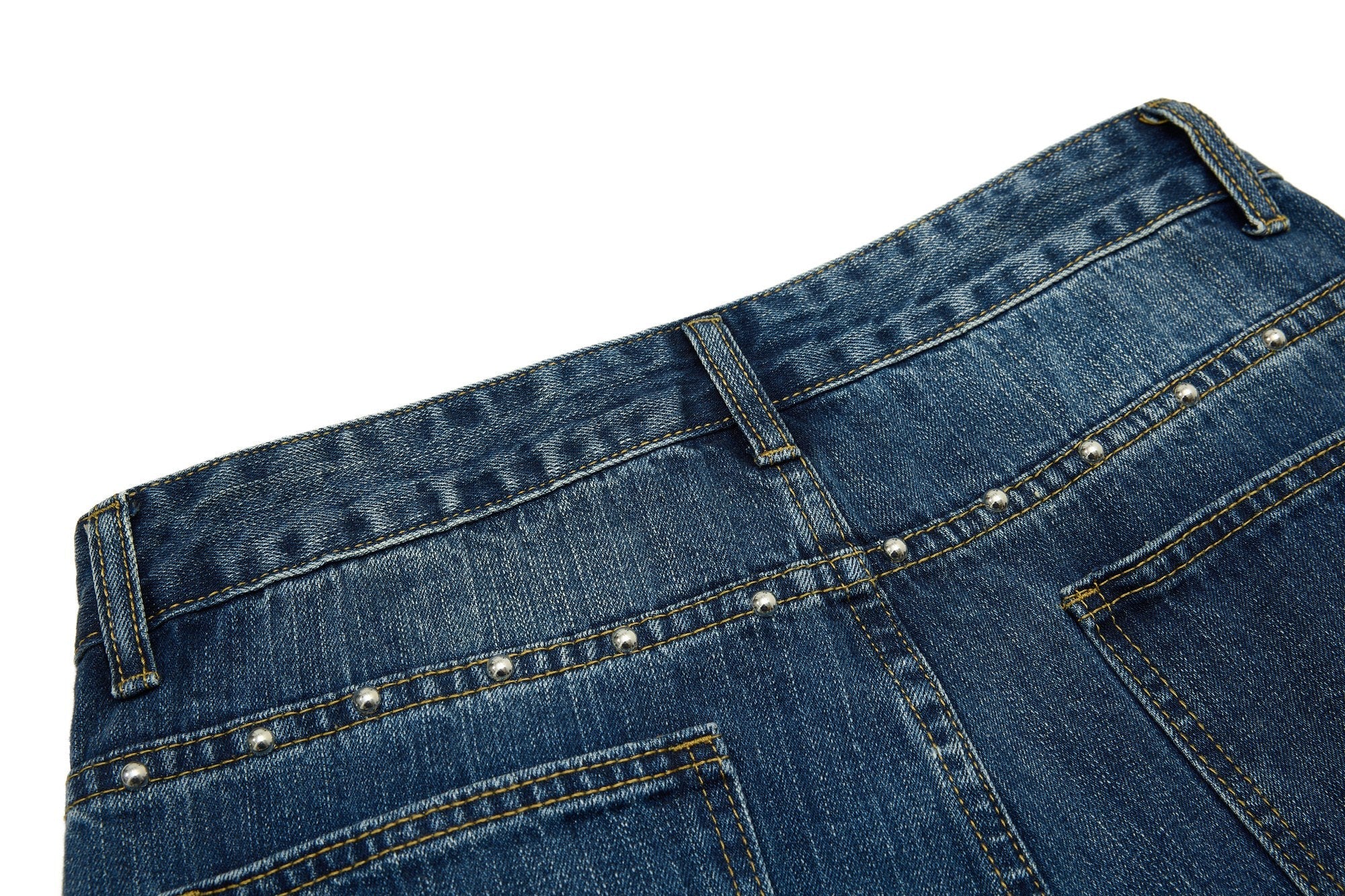 Omirad “Studded Panel Denim Jeans”