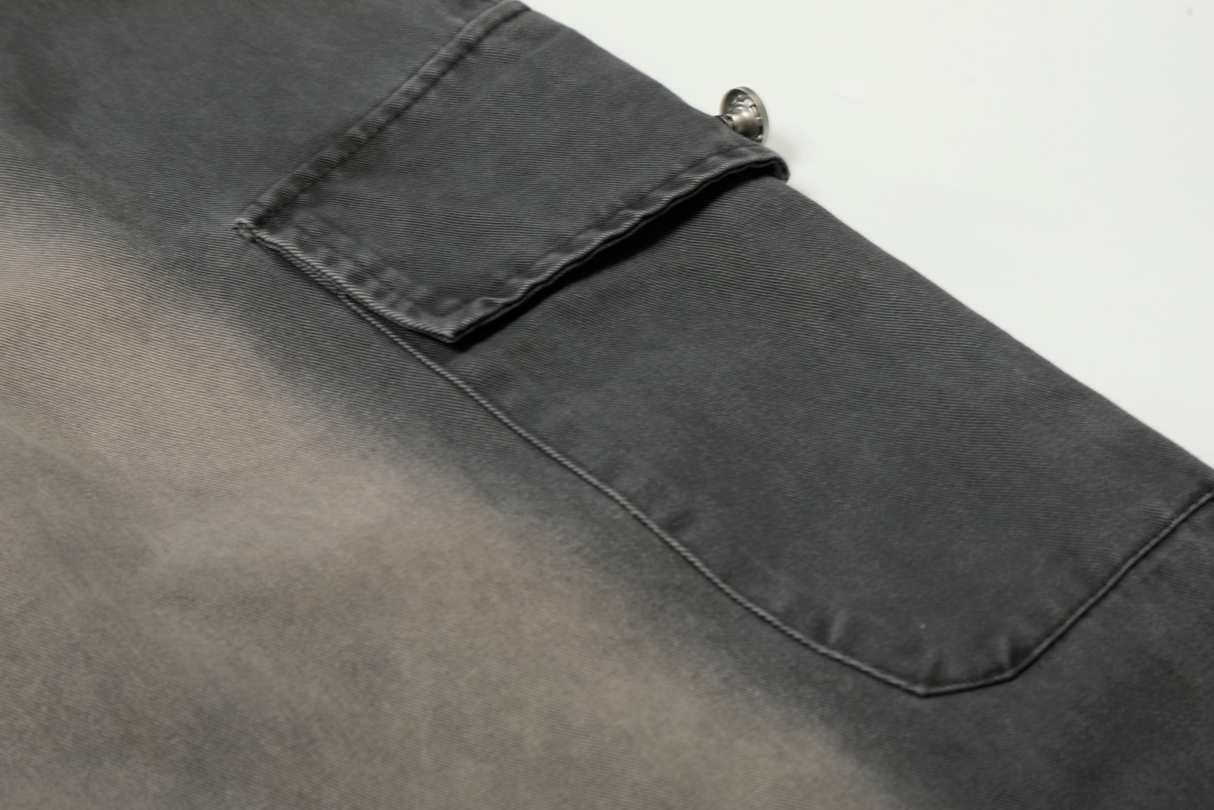 Omirad Washed Cargo Wide-Leg Pants
