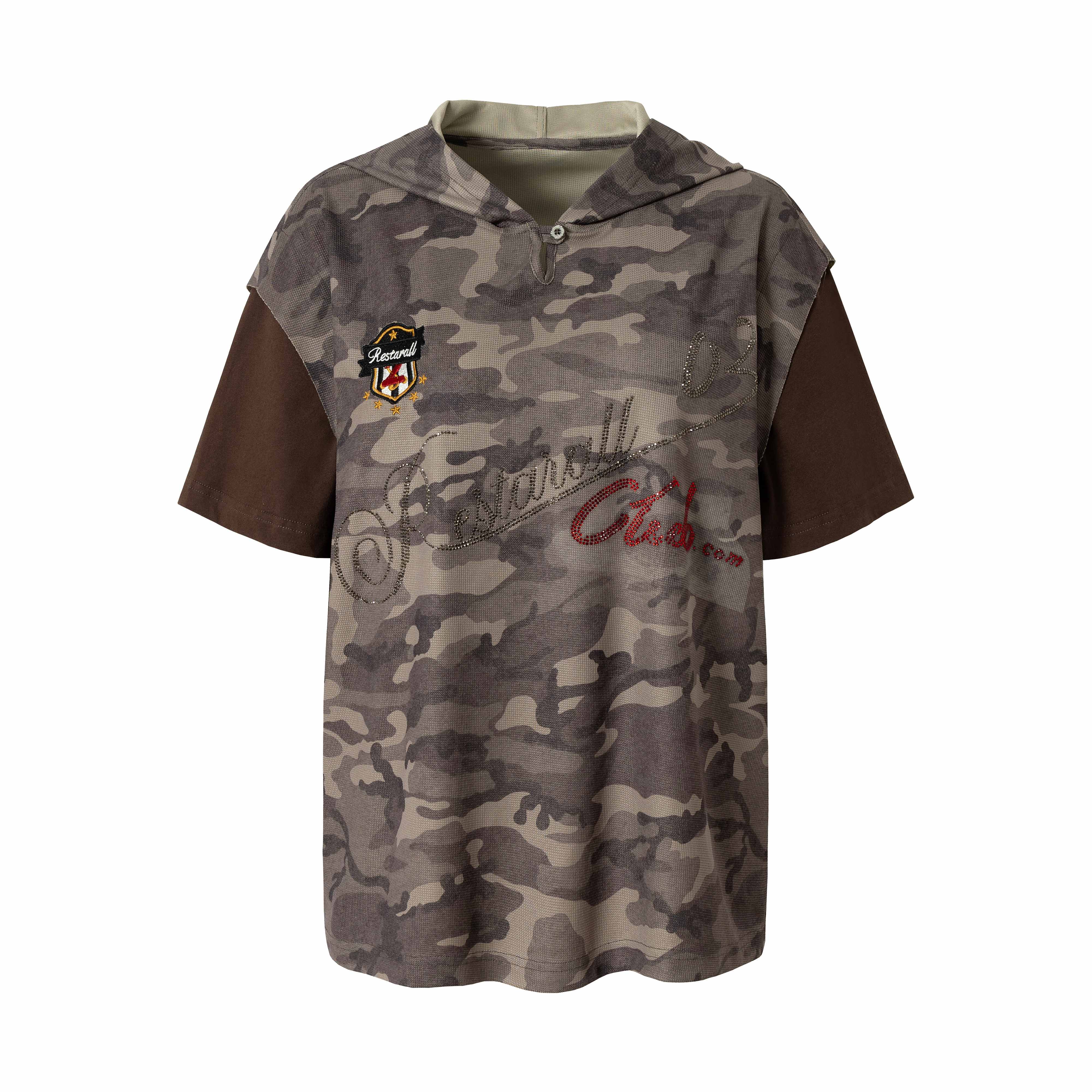 Omirad Camo Hooded Tee