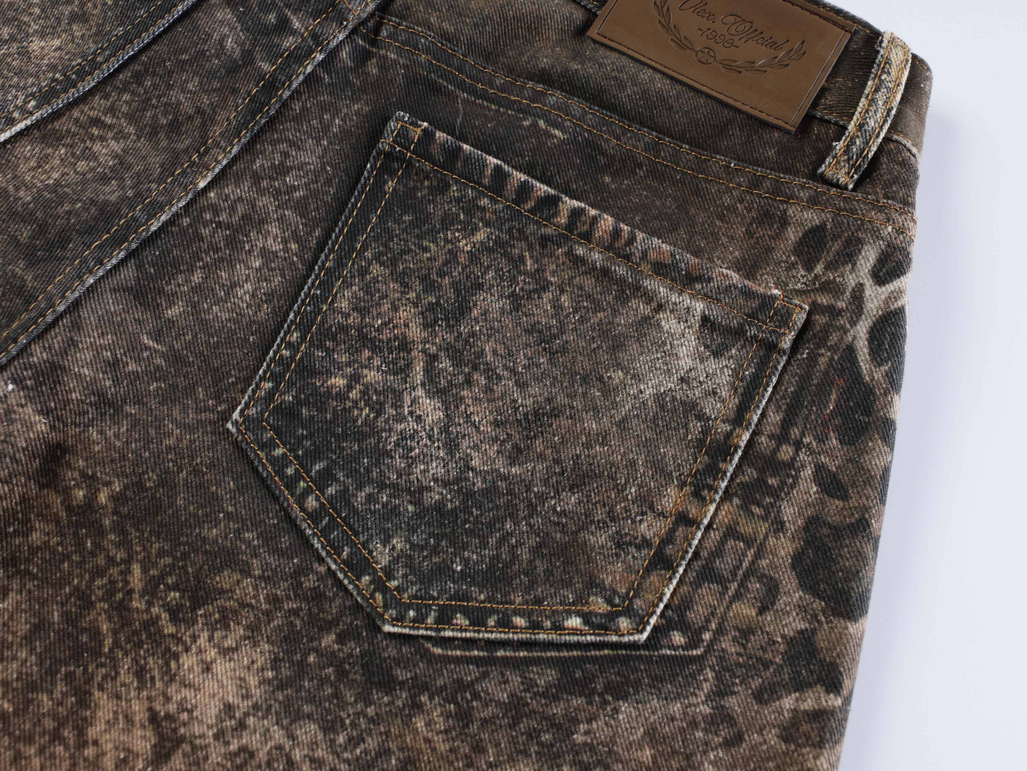 Omirad “Savage Pattern Balloon Jeans”