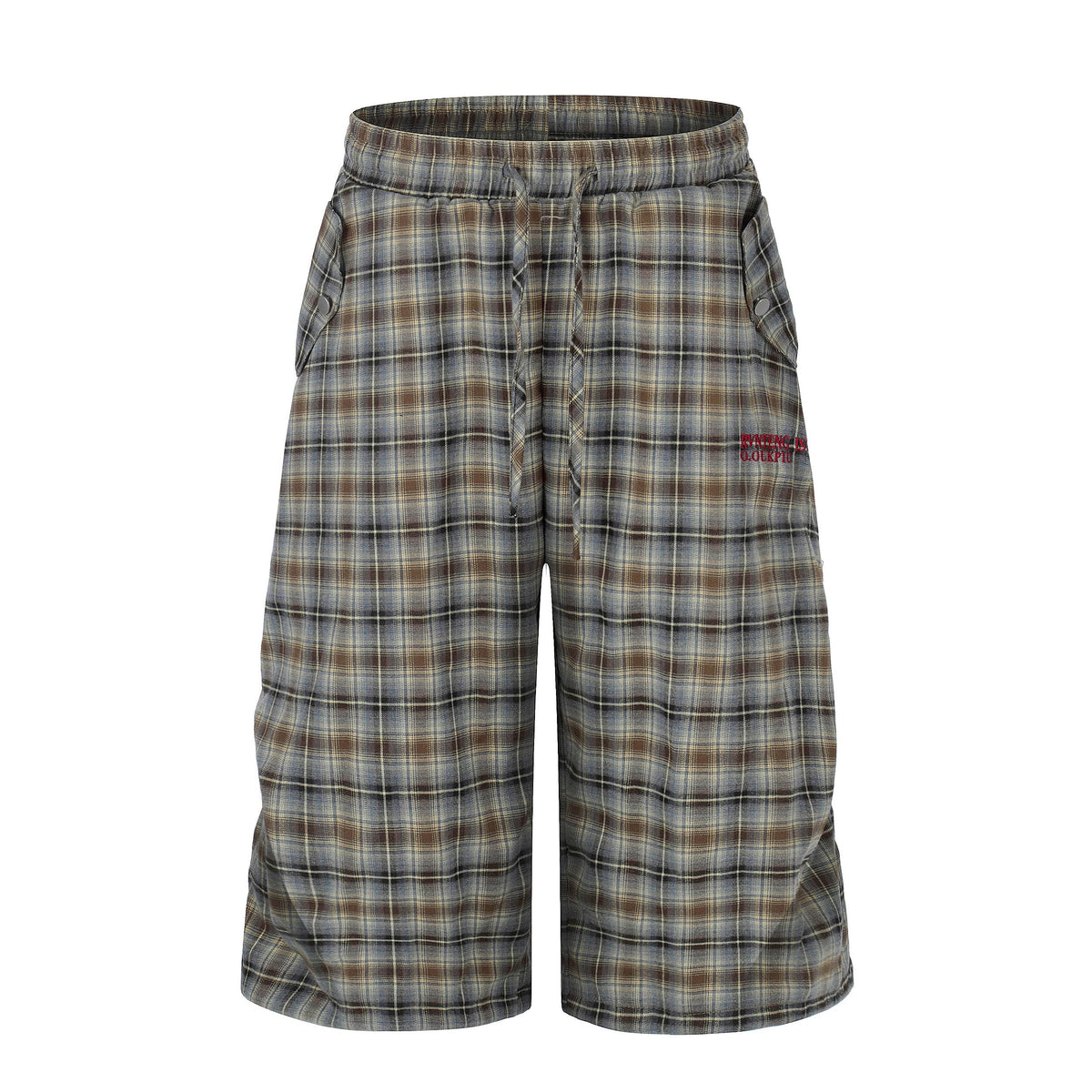 Omirad Plaid Lounge Shorts
