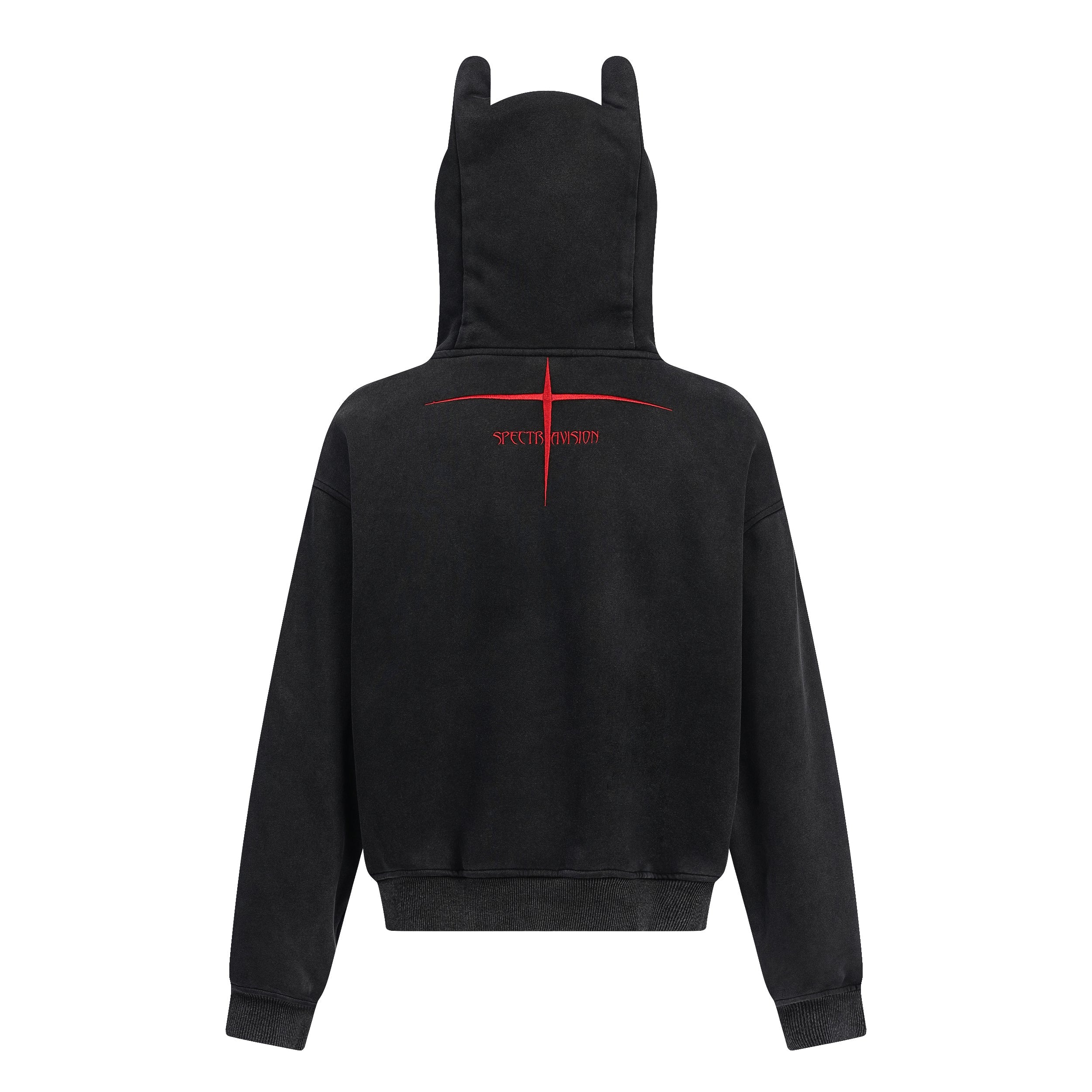 Omirad Devil-Ear Zip Hoodie