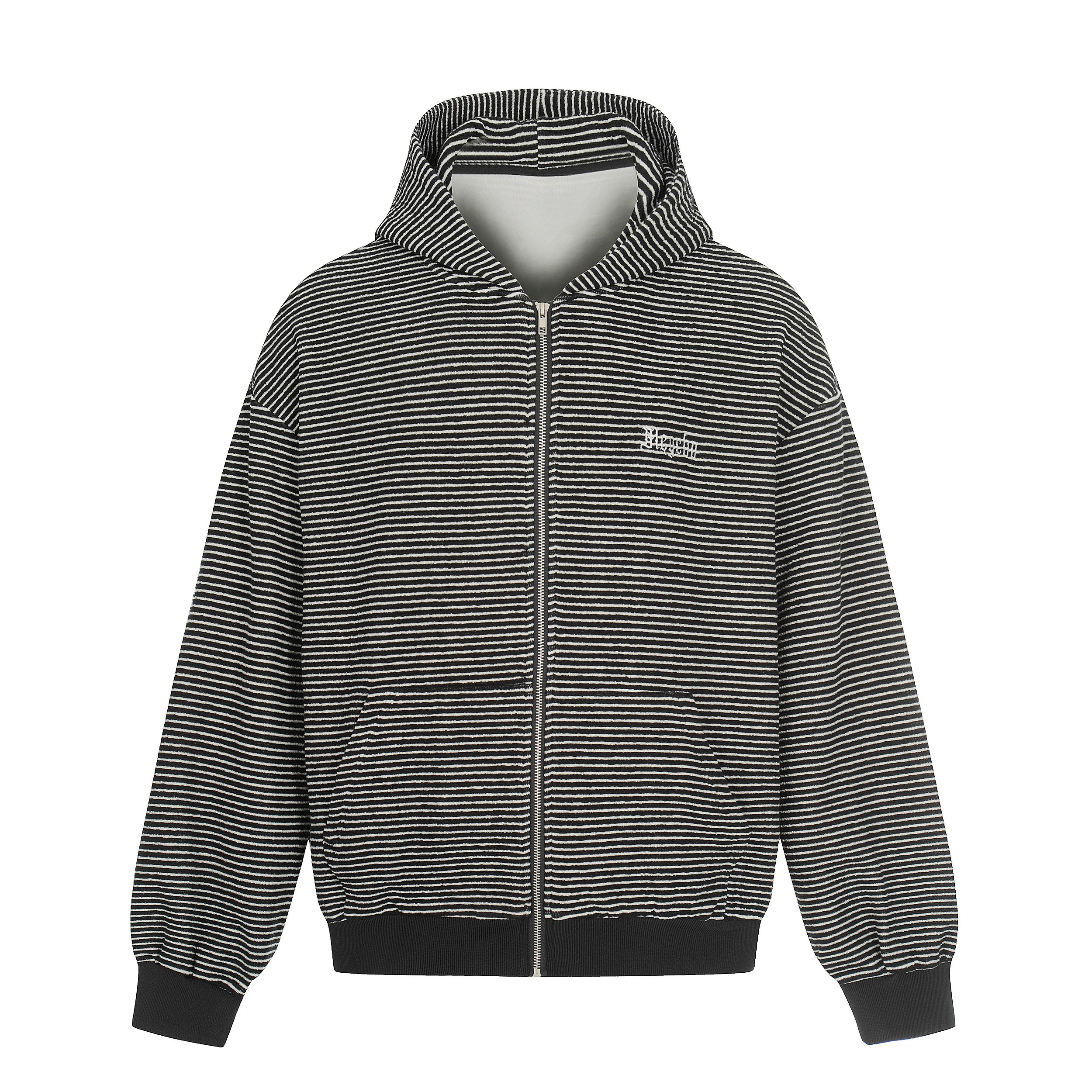 Omirad Striped Zip Hoodie