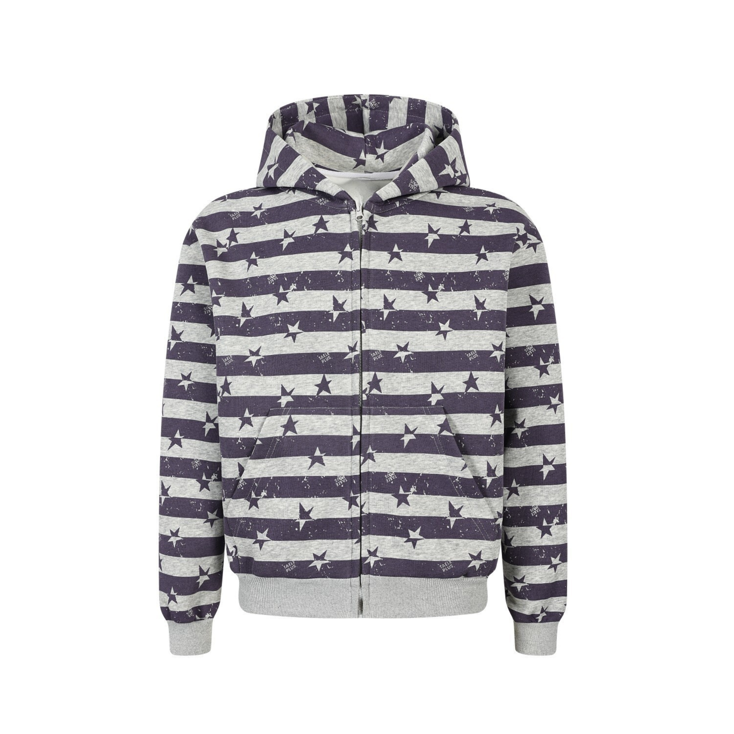 Omirad Zip-Up Graphic Hoodie