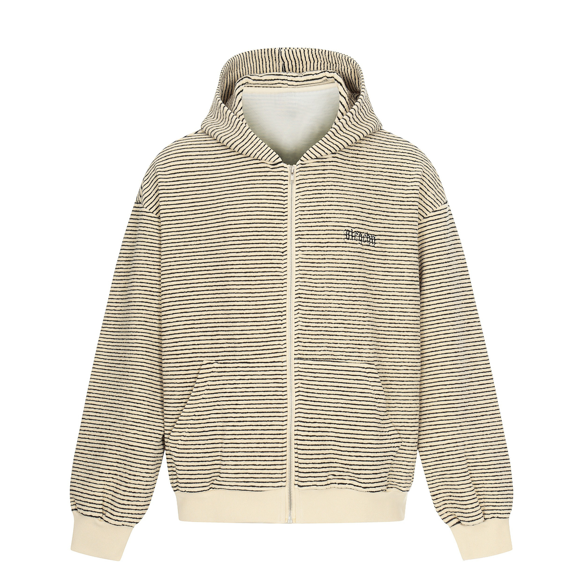 Omirad Striped Zip Hoodie