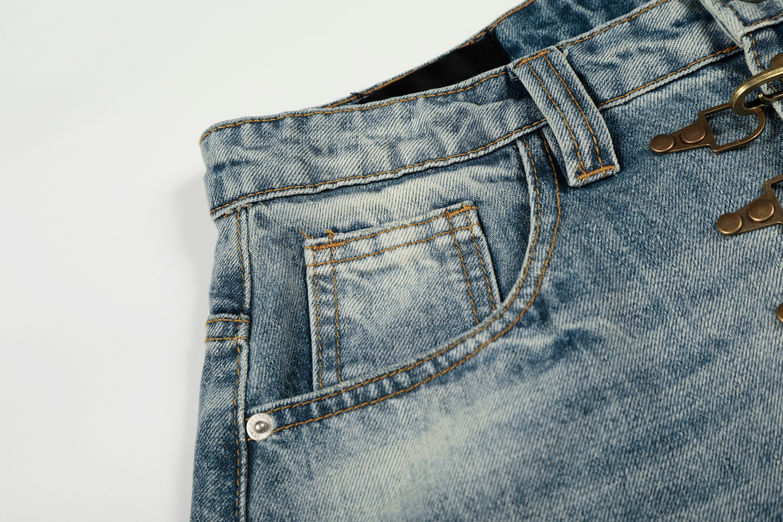 Omirad Vintage Hook Denim Pants