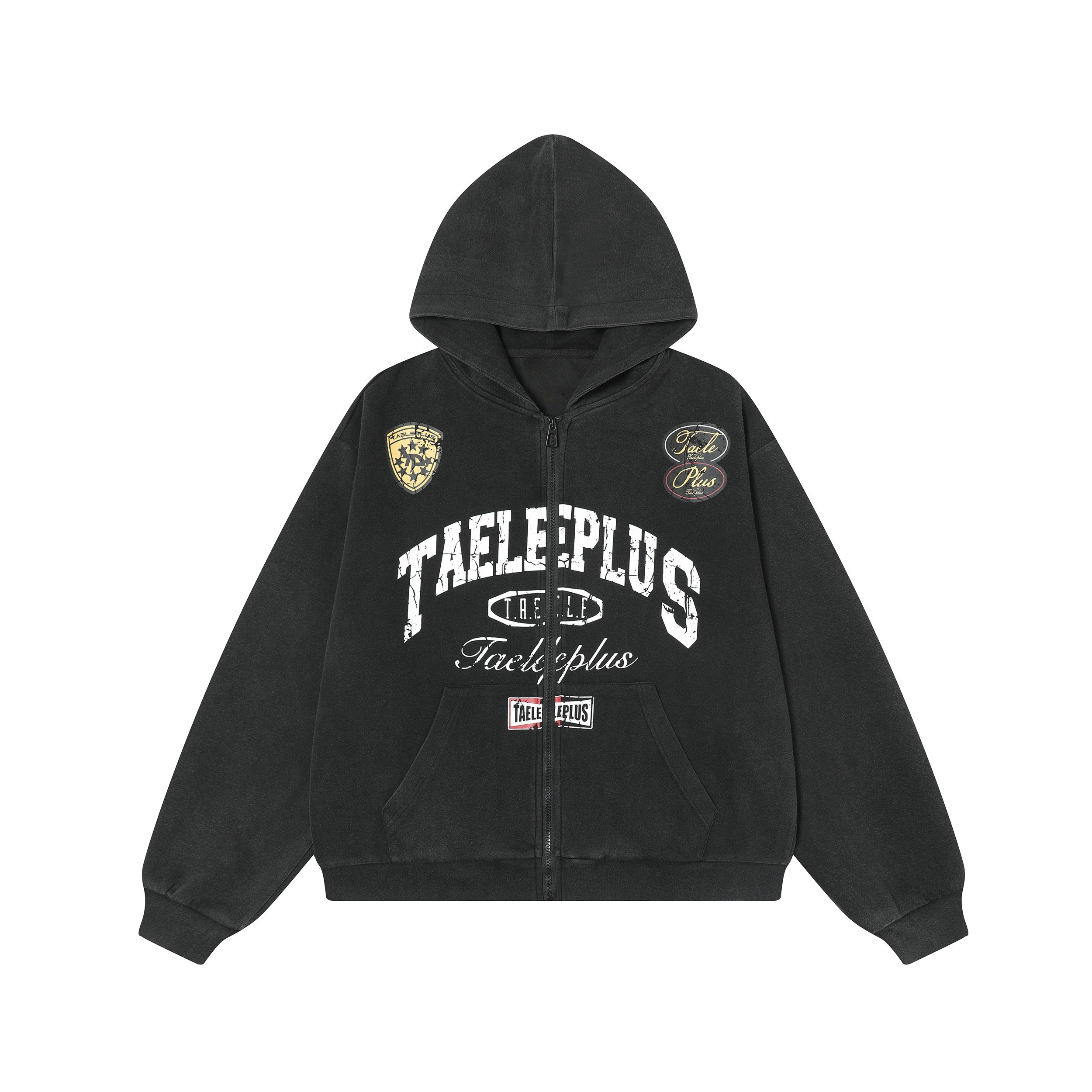 Omirad Vintage Badge Zip Hoodie
