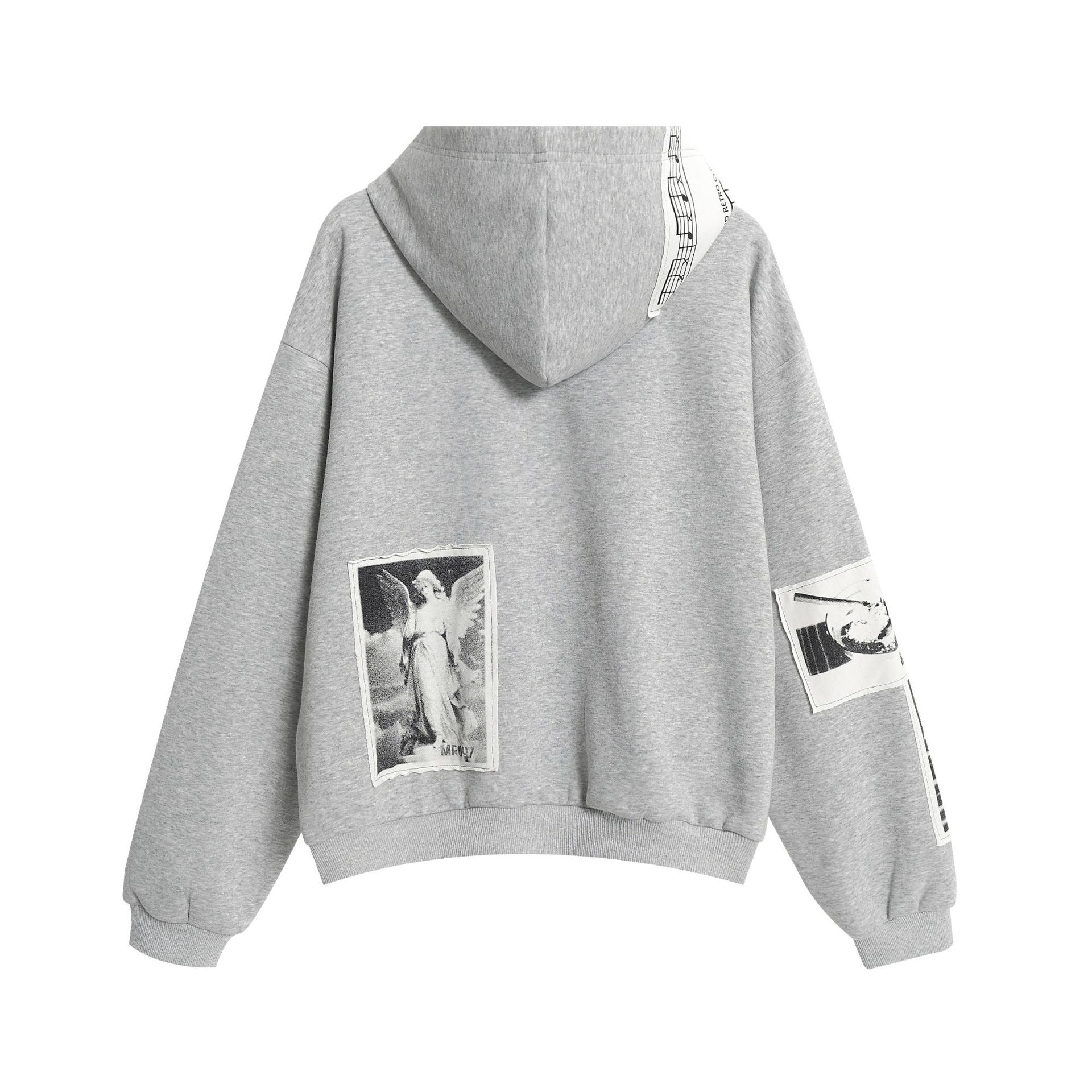 Omirad Photo Collage Zip Hoodie