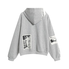 Omirad Photo Collage Zip Hoodie