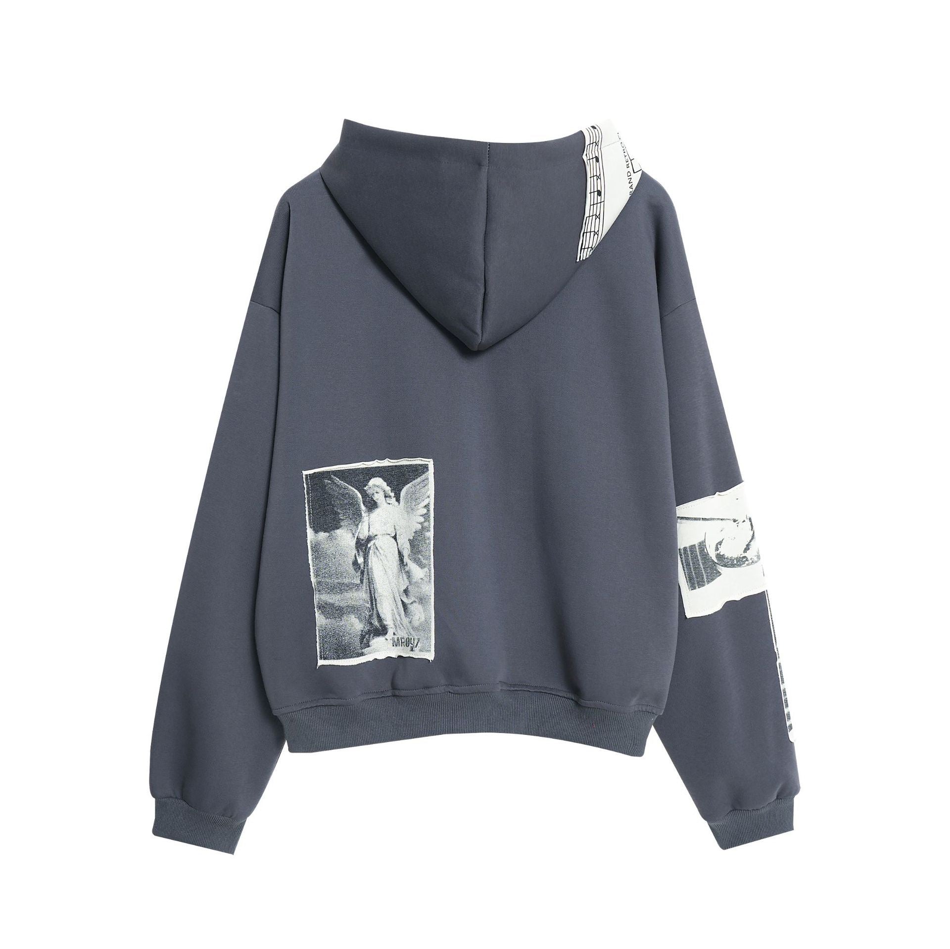 Omirad Photo Collage Zip Hoodie