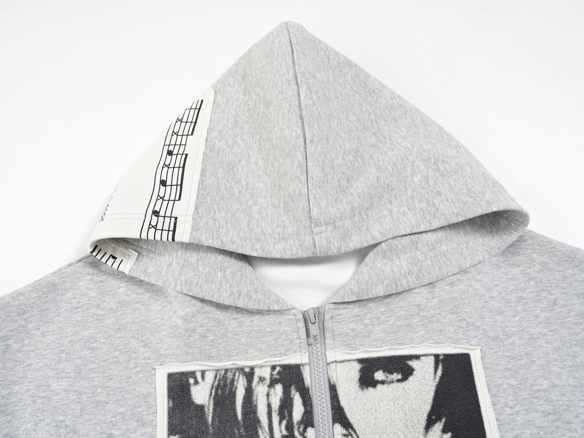 Omirad Photo Collage Zip Hoodie