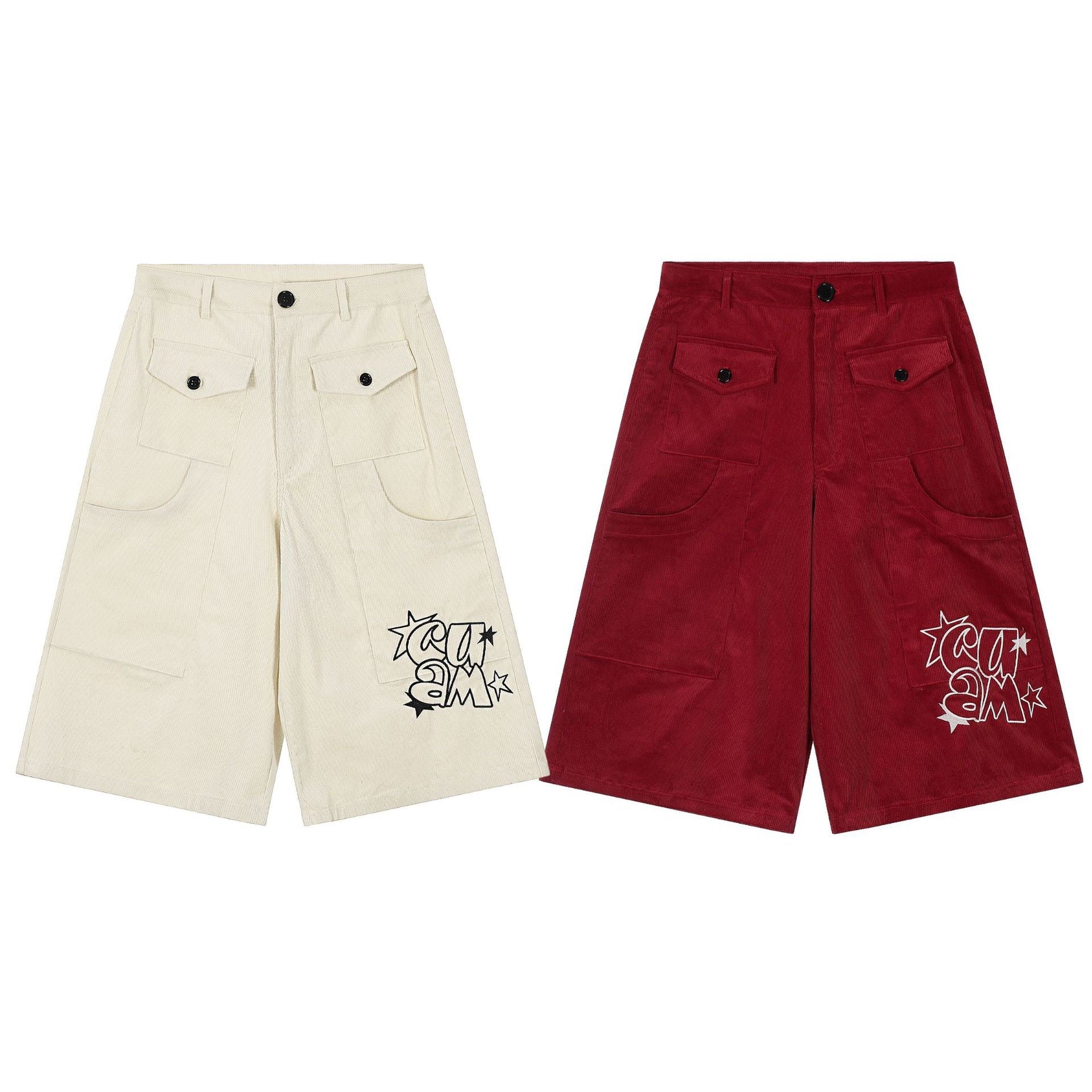 Omirad Corduroy Cargo Shorts