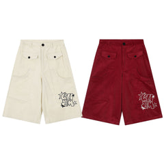 Omirad Corduroy Cargo Shorts