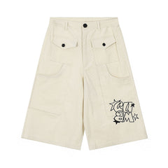 Omirad Corduroy Cargo Shorts