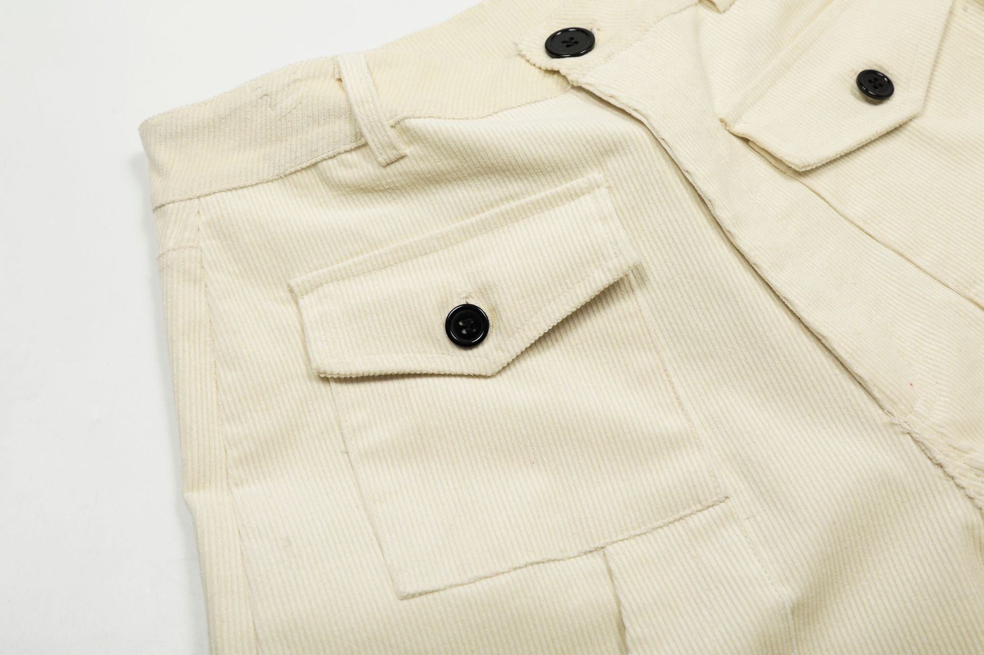 Omirad Corduroy Cargo Shorts