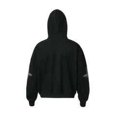 Omirad Washed Logo Zip-Up Hoodie