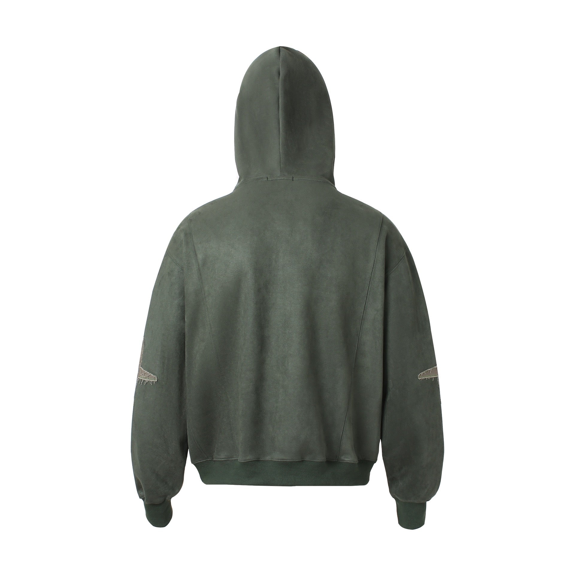Omirad Washed Logo Zip-Up Hoodie
